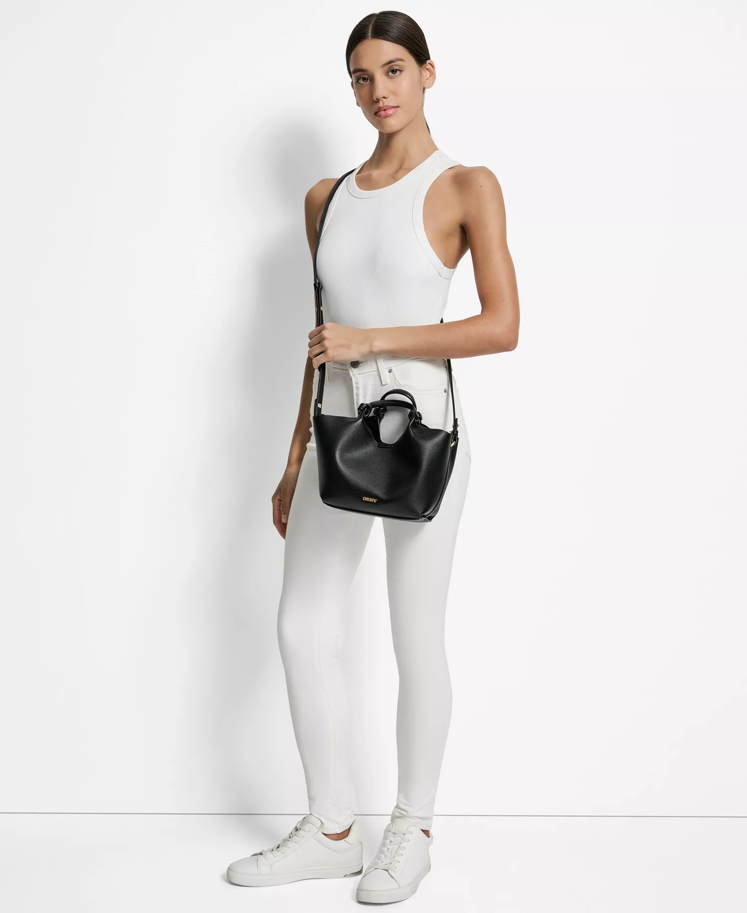 Paula Small Tote - Black/ Gold - ONE SIZE