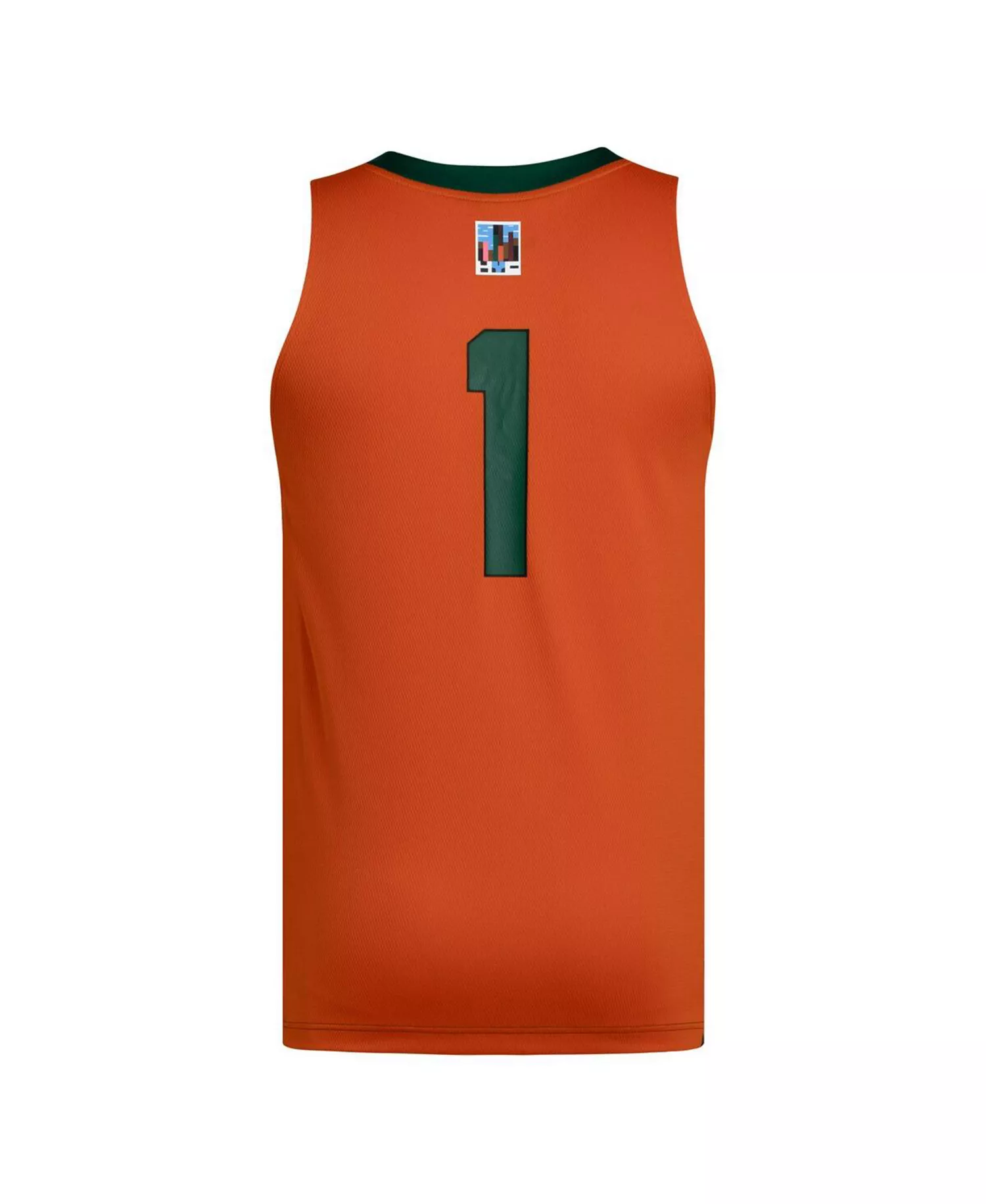 Men's 1 Green/Orange Miami Hurricanes Black History Month Basketball Jersey - Green, Orange - 2XL
