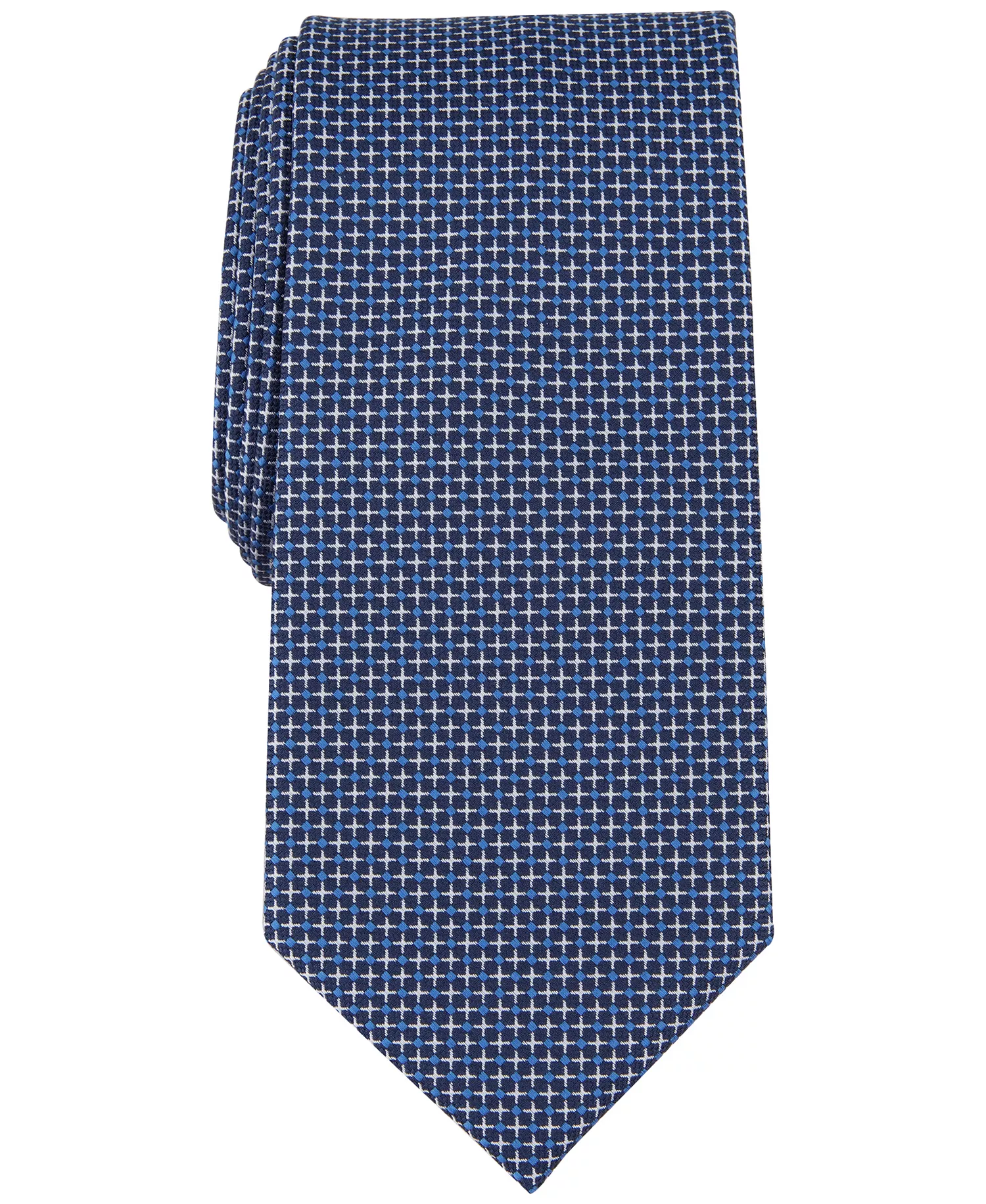 Men's Rhea Mini-Geo Tie - Navy - ONE SIZE