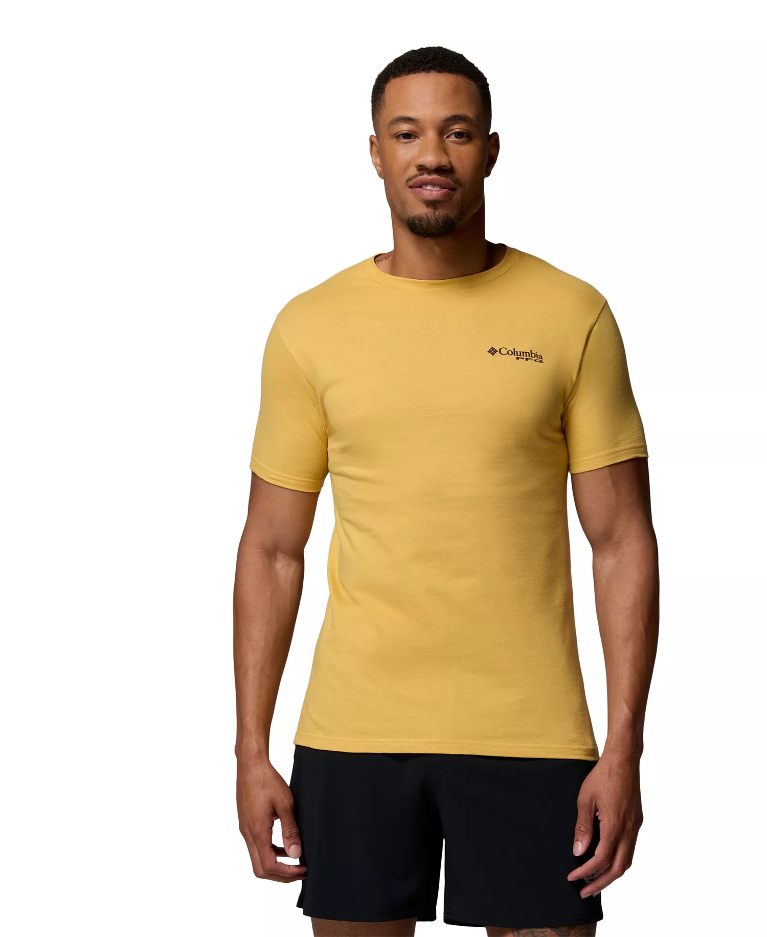 Men's Frequent Graphic T-Shirt - Mustard - L