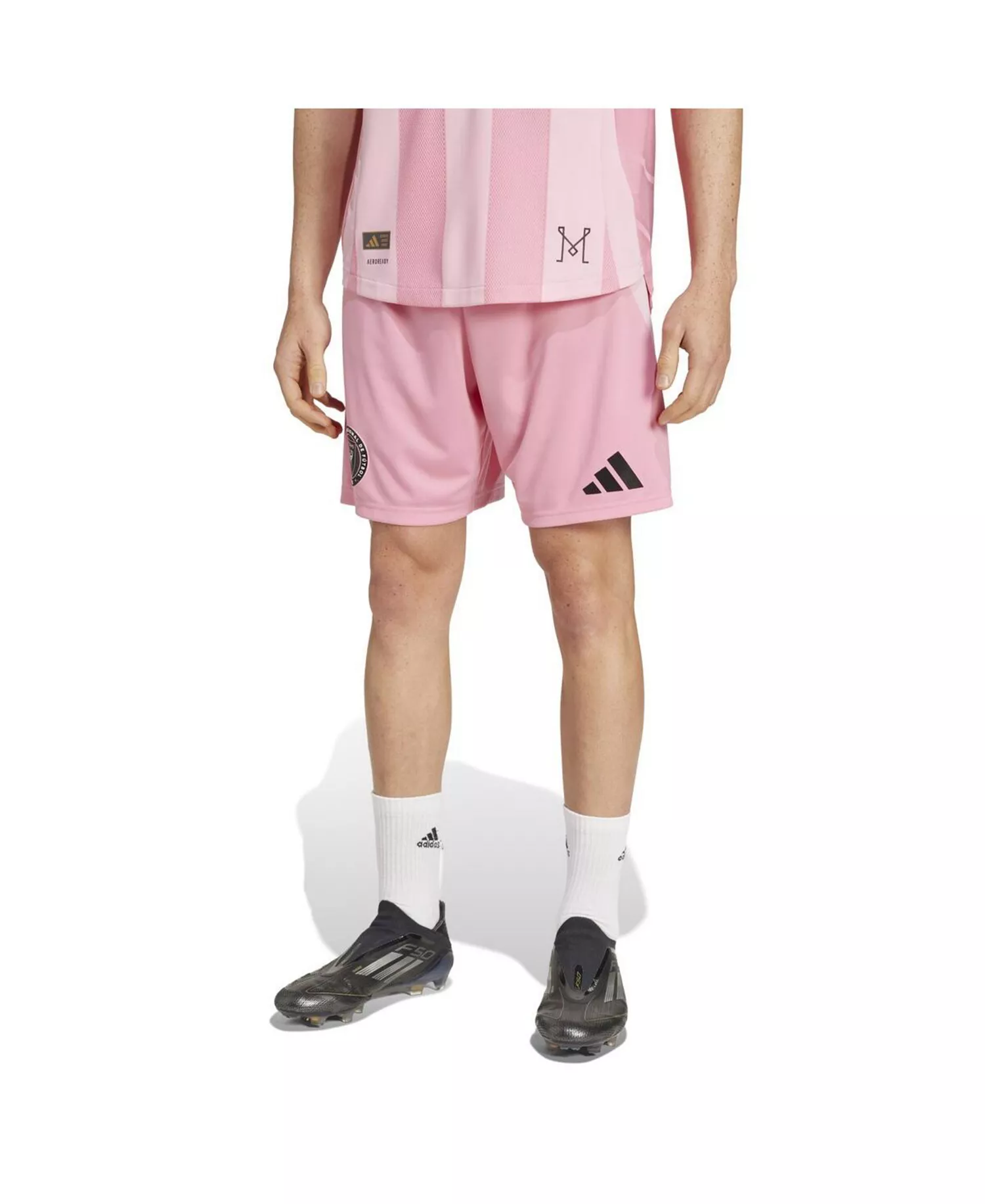 Men's Pink Inter Miami CF Home 2025 Euforia Authentic Shorts - Pink - 2XL