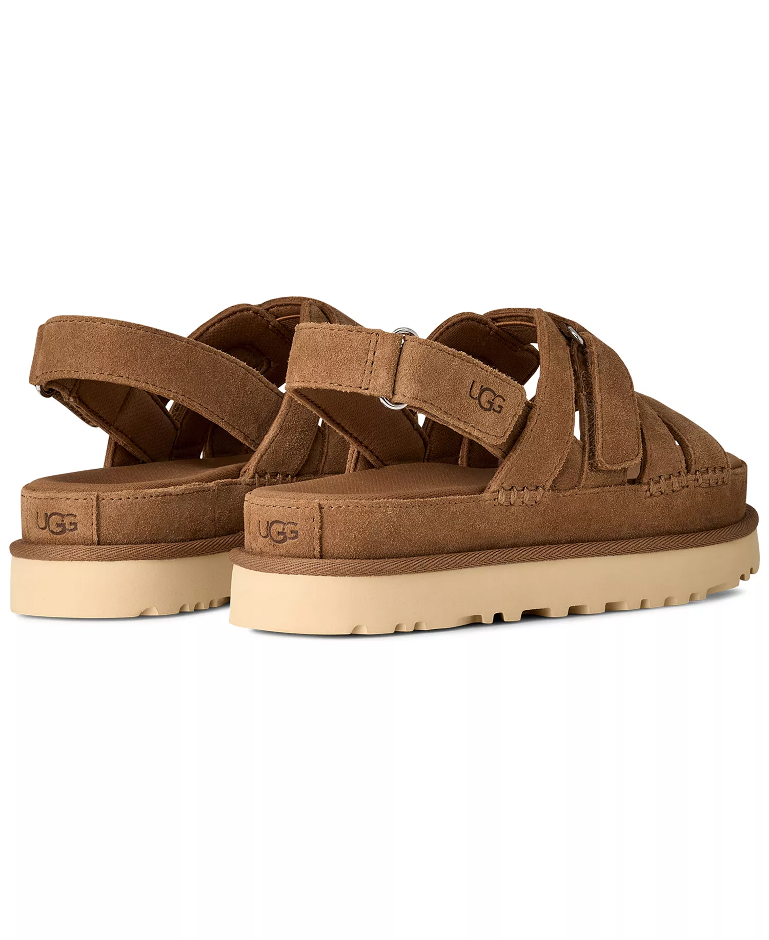 Women's Goldenstar Gleam Open Toe Sandals - Chestnut - 10M