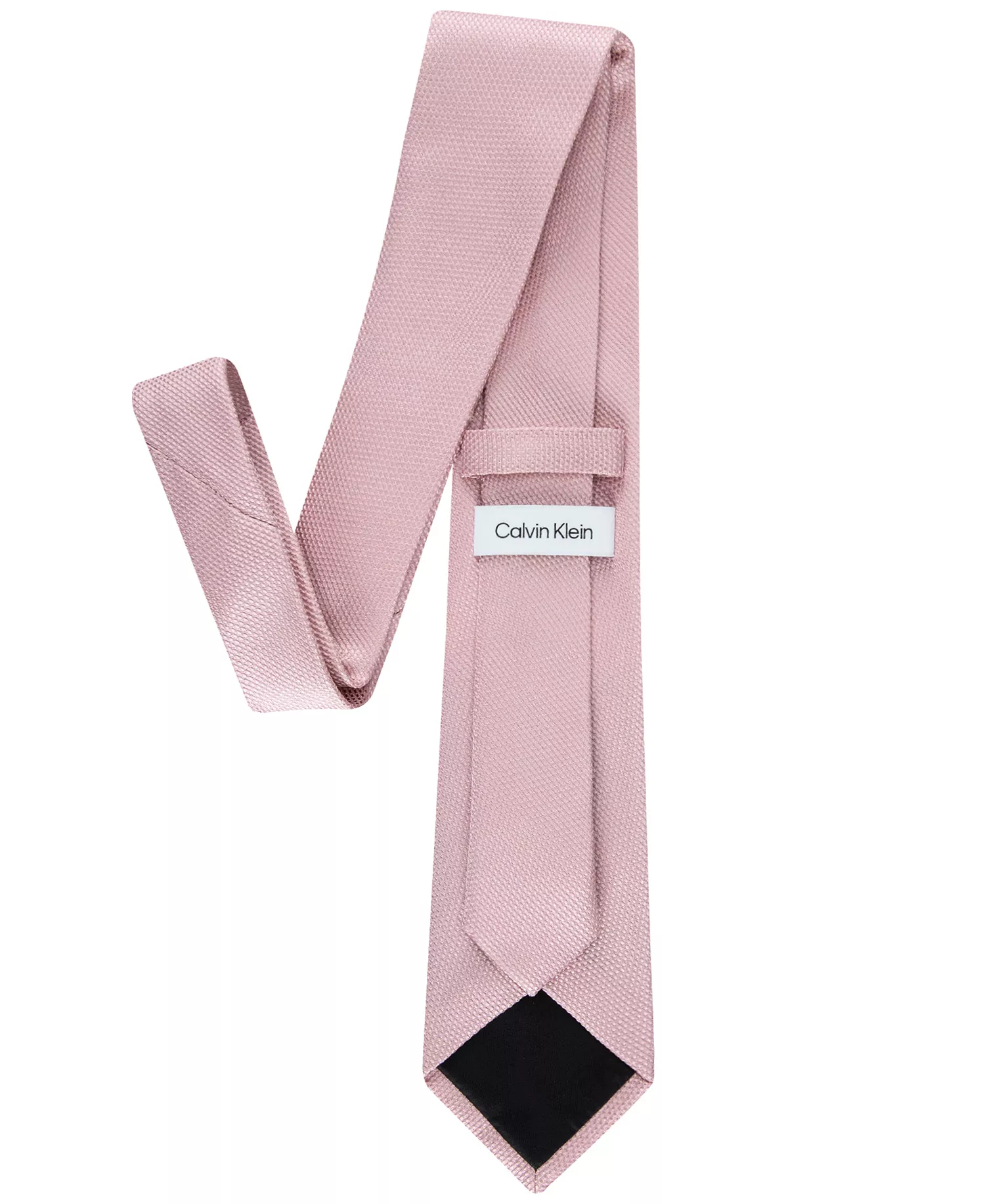 Men's Coventry Solid Textured Tie - Pink - ONE SIZE