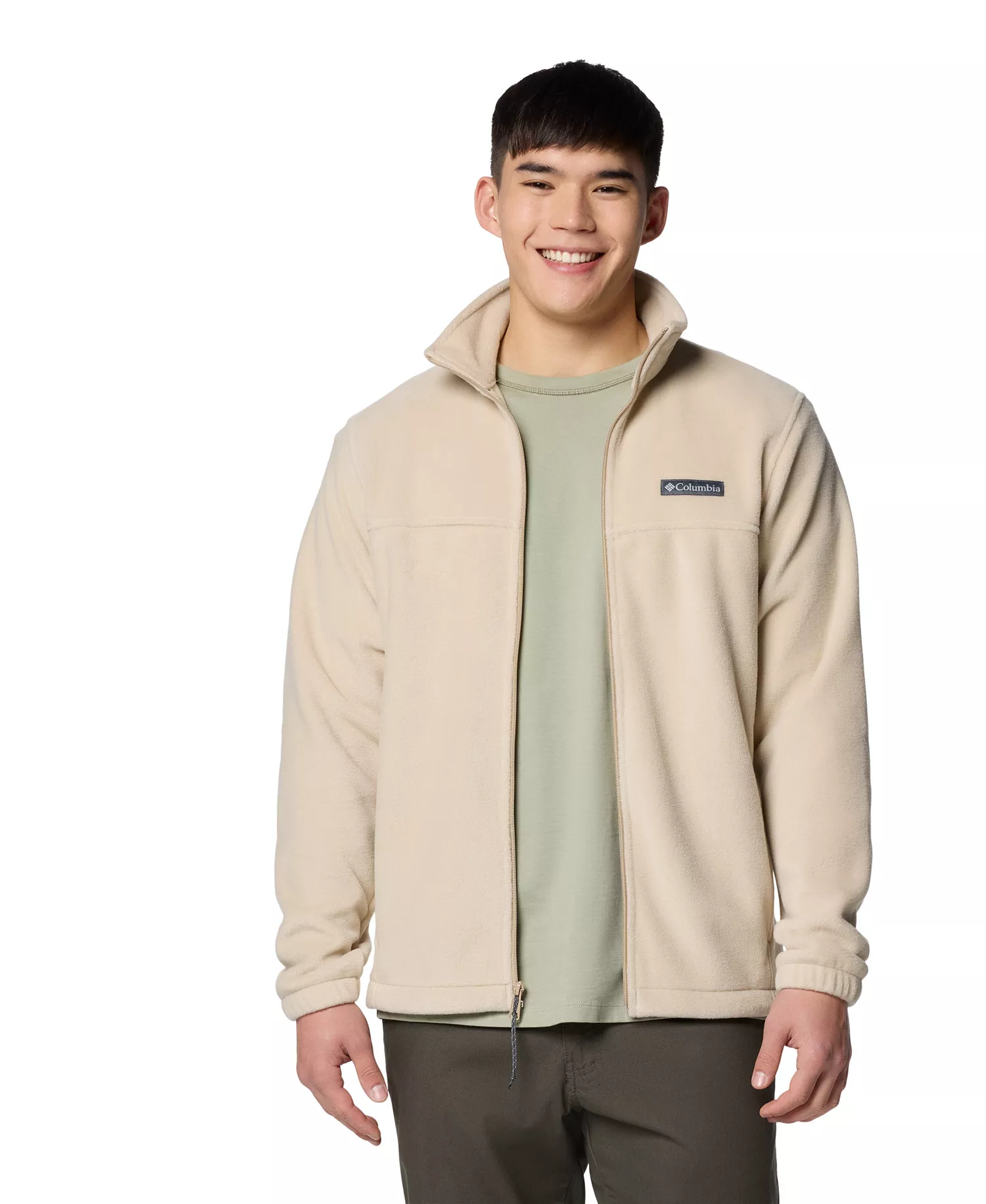 Men's Steens Mountain Full Zip 2.0 Fleece Jacket - Ancient Fossil - L