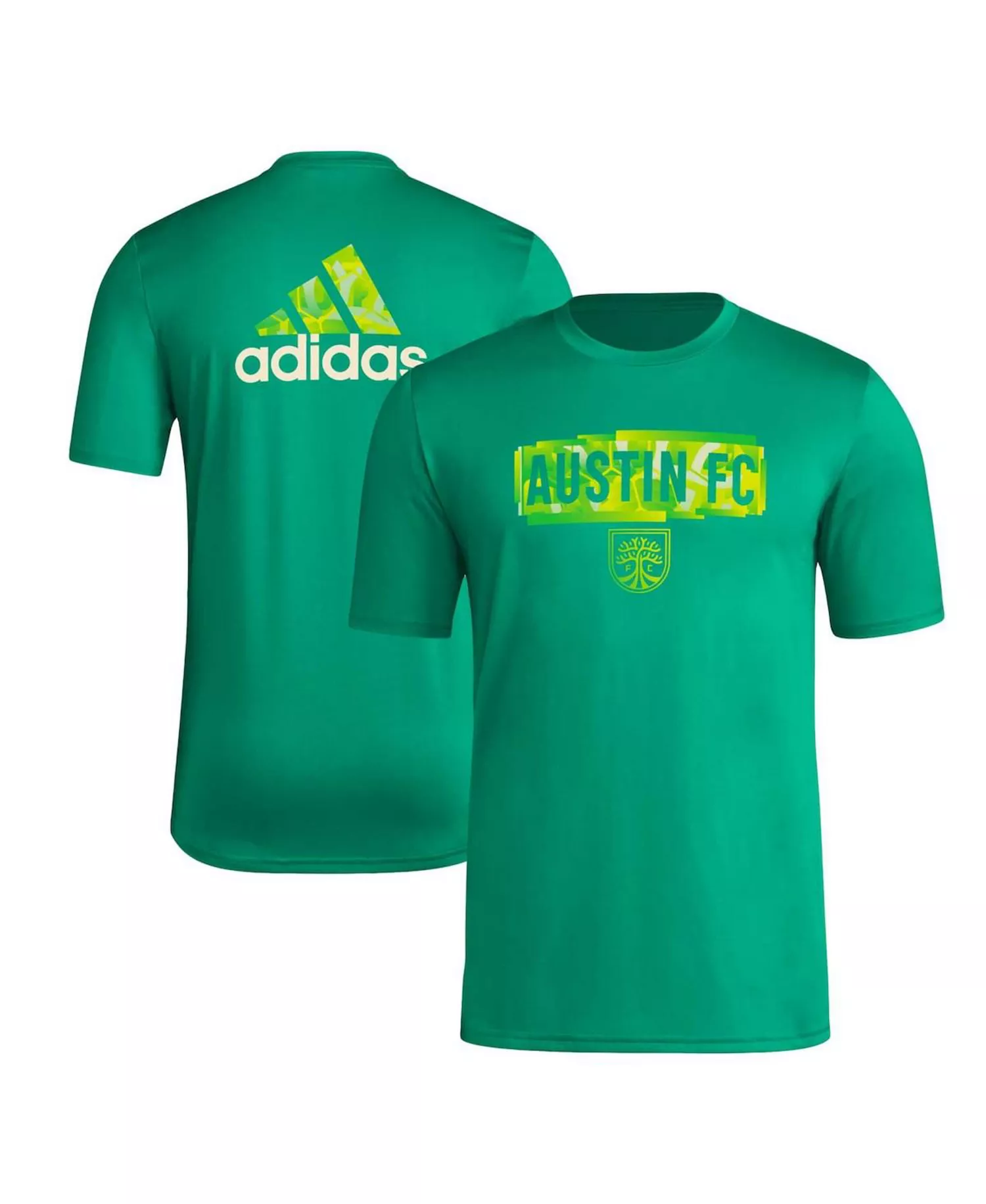 Men's Green Austin FC Local Pop AEROREADY T-shirt - Green - 2XL