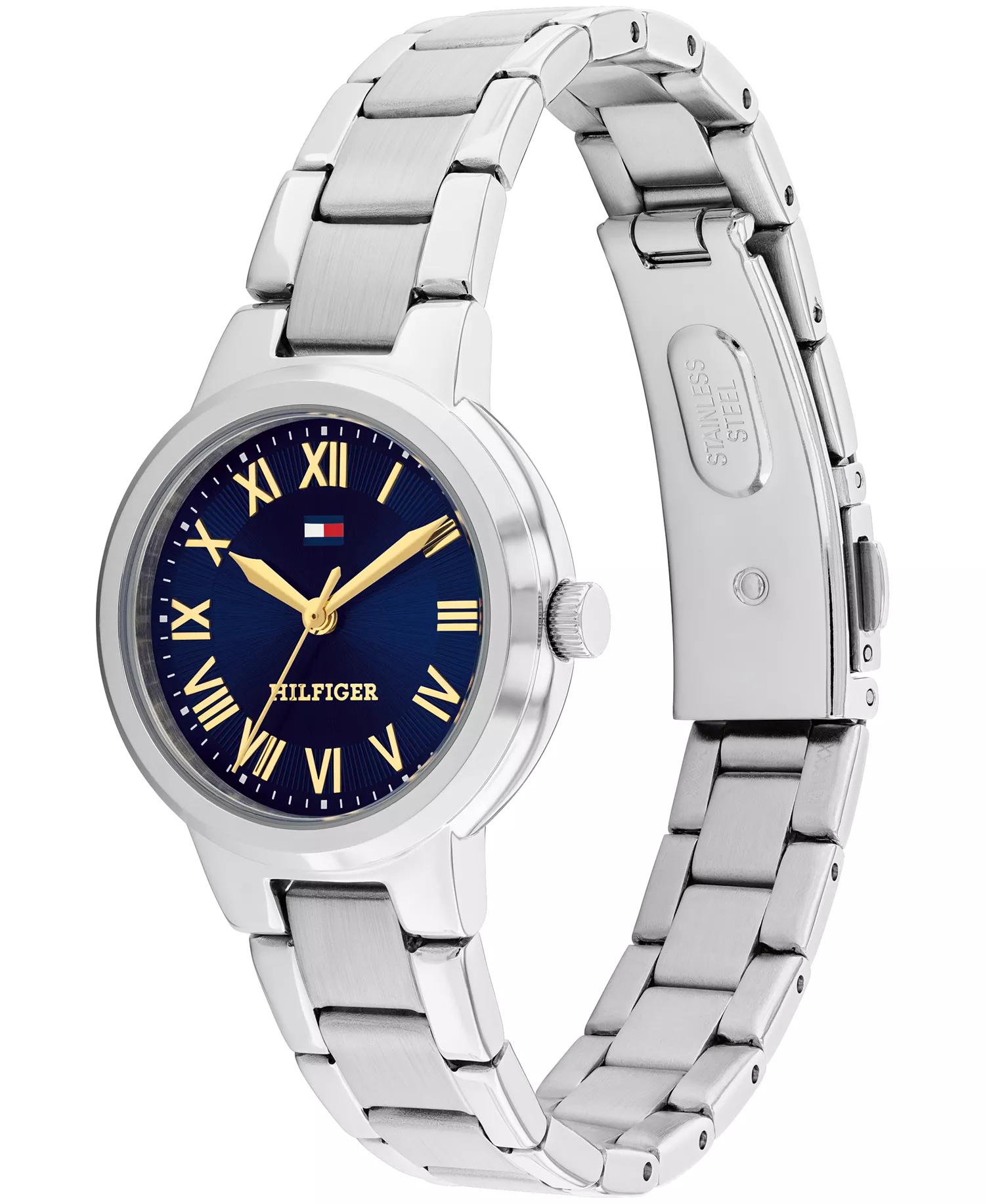 Women's Quartz Silver Tone Stainless Steel Bracelet Watch, 28mm - Silver - No Size