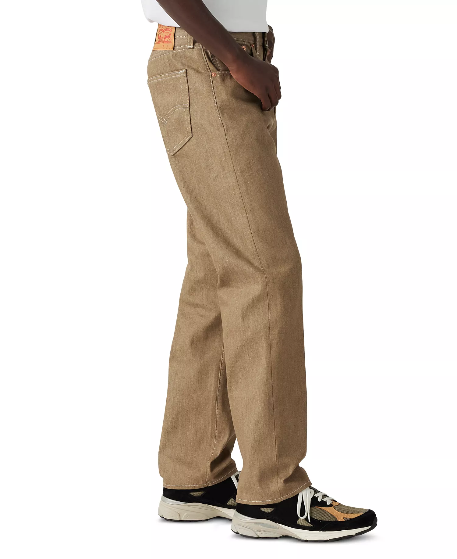 Men's 501® Original Shrink-to-Fit™ Non-Stretch Jeans - Beige - 29 - 30