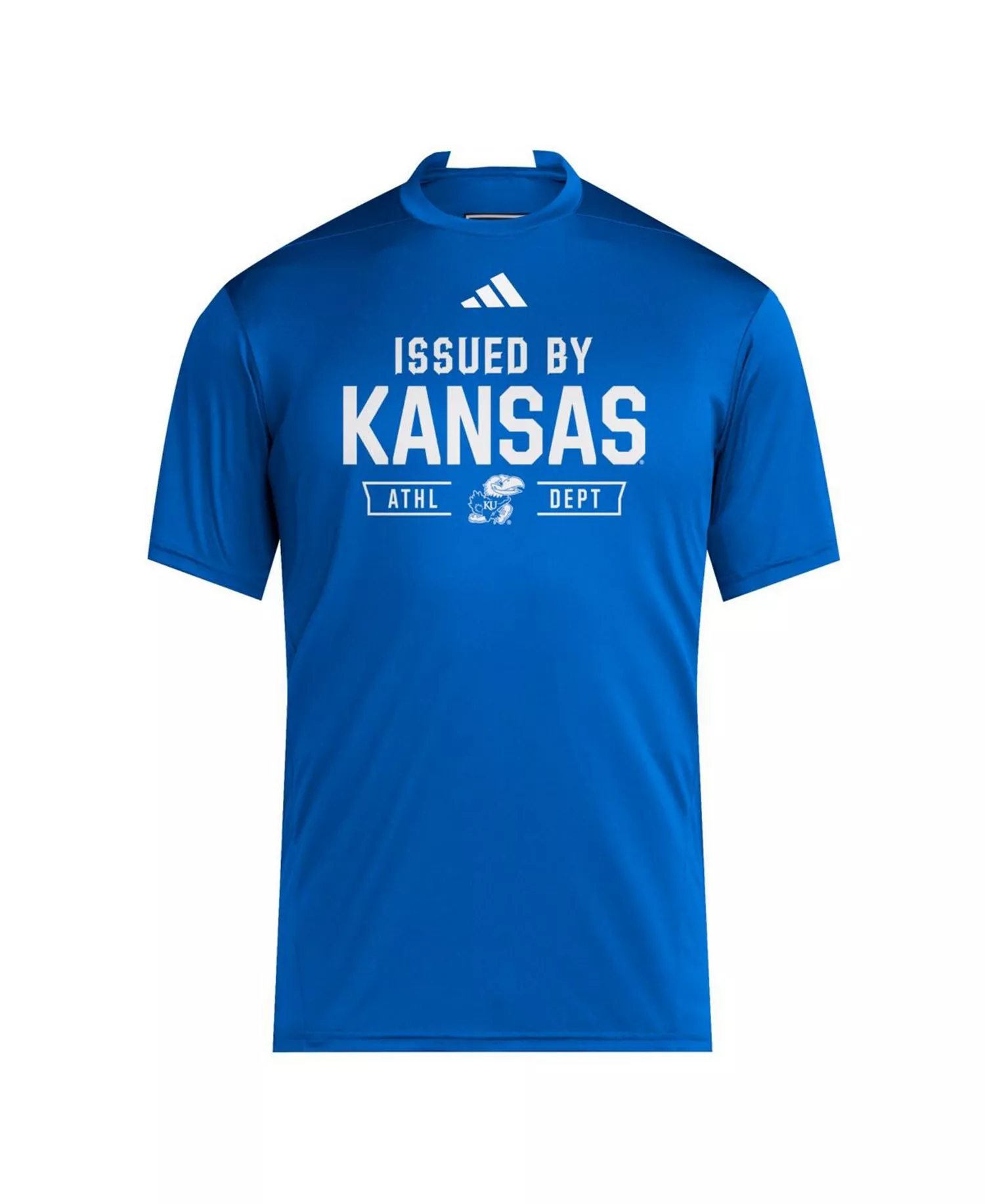 Men's Royal Kansas Jayhawks 2025 Training Performance Team T-Shirt - Royal - 2XL