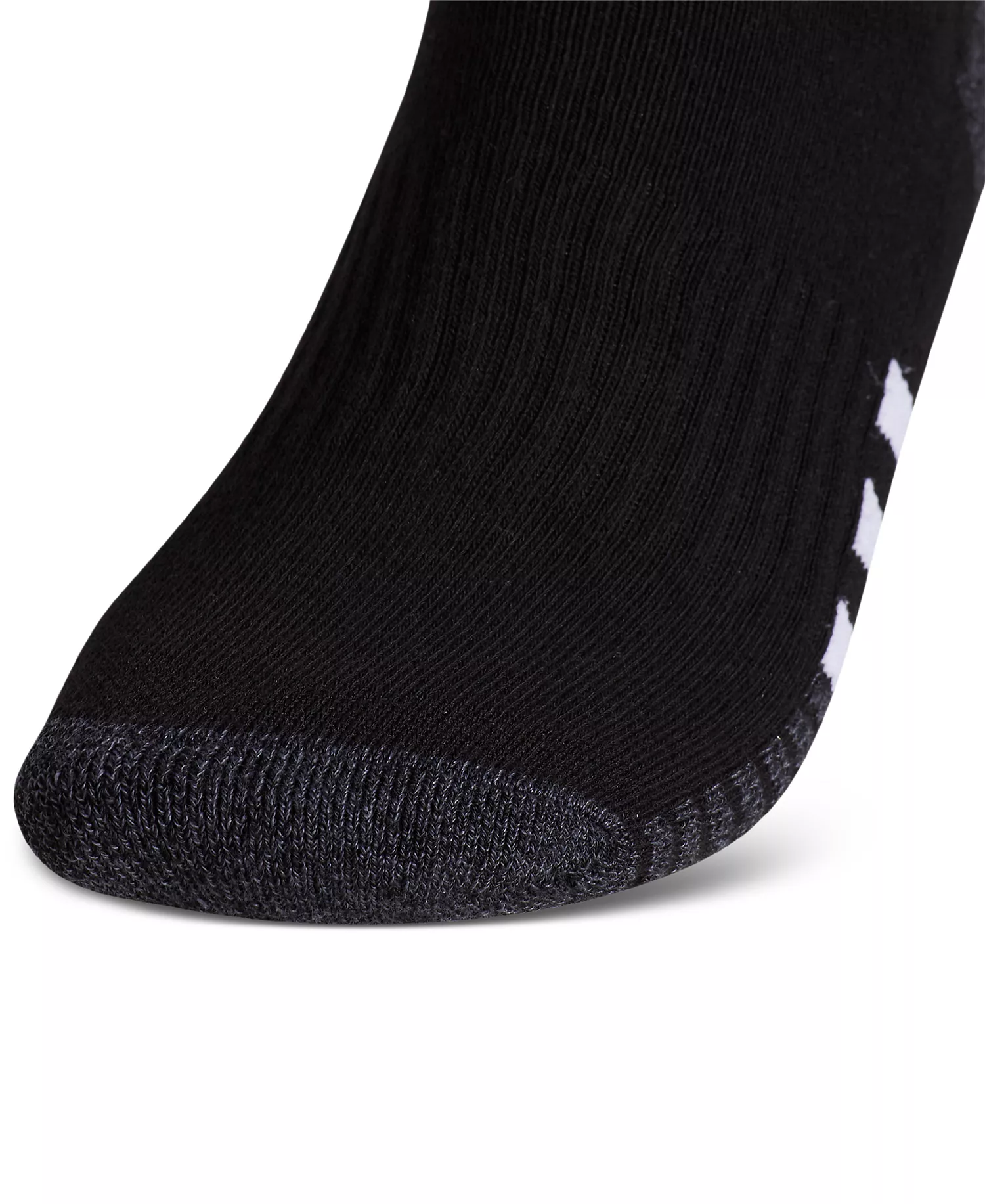 Men's 3-pk. Cushioned Quarter Logo Socks - Black - L