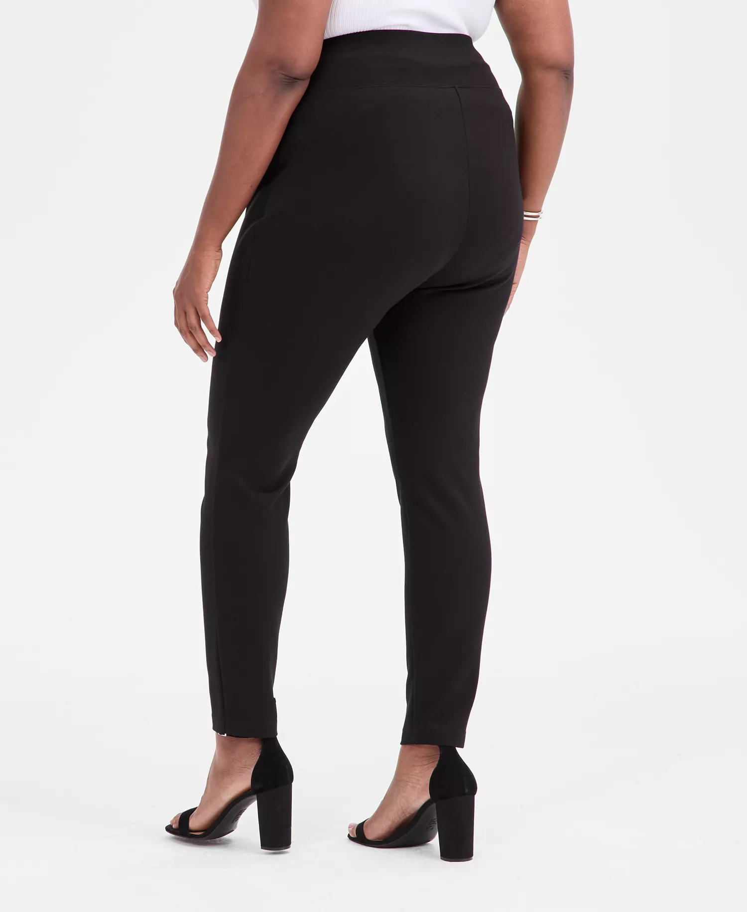 Plus Size High-Rise Leggings, Macy's Exclusive  - Deep Black - 0X