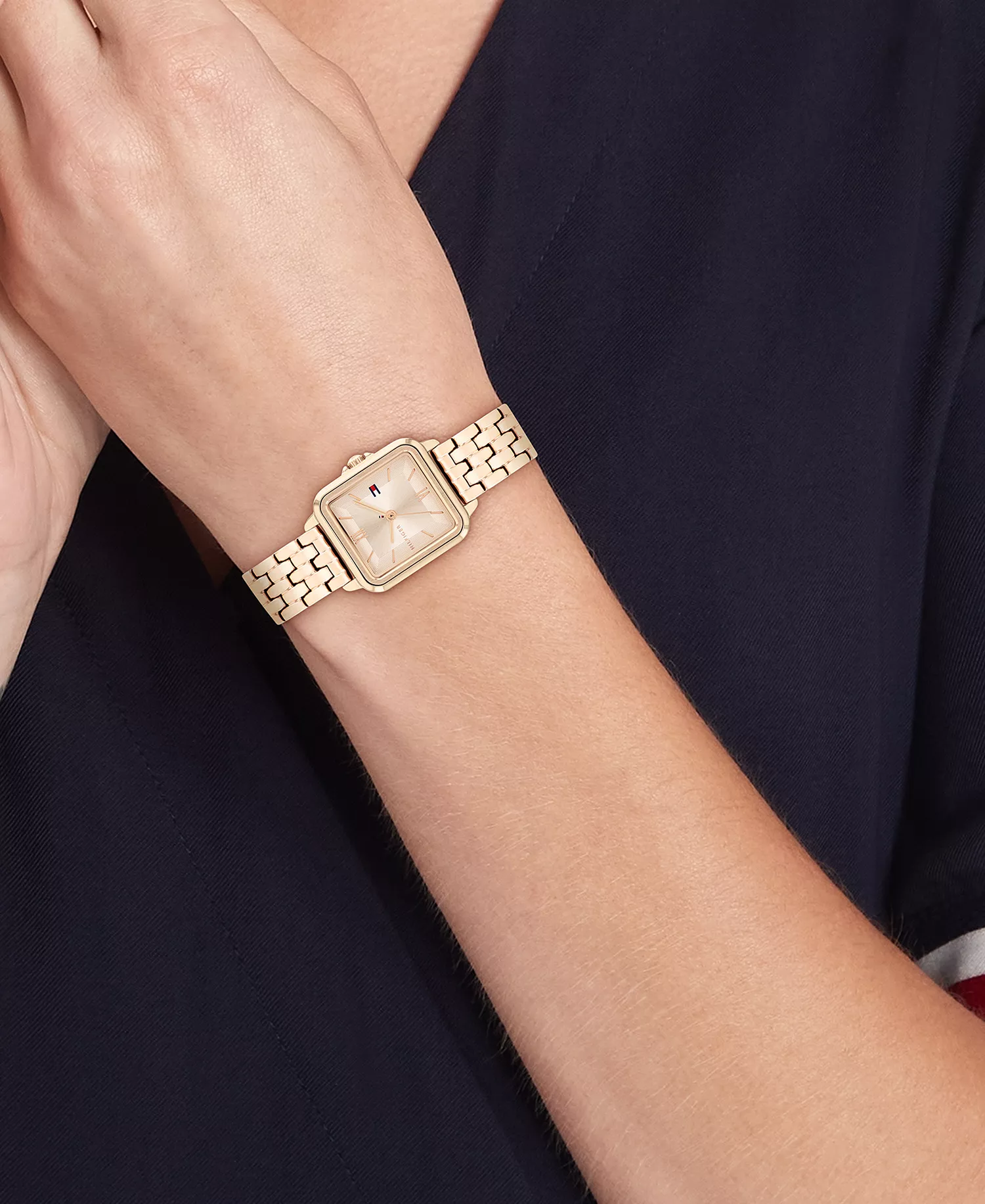 Women's Quartz Rose Gold-Tone Stainless Steel Bracelet Watch, 22.5mm - Pink - 22.5