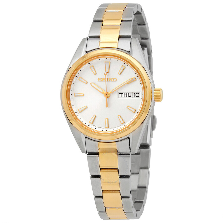 Seiko Neo Classic Quartz Silver Dial Ladies Watch