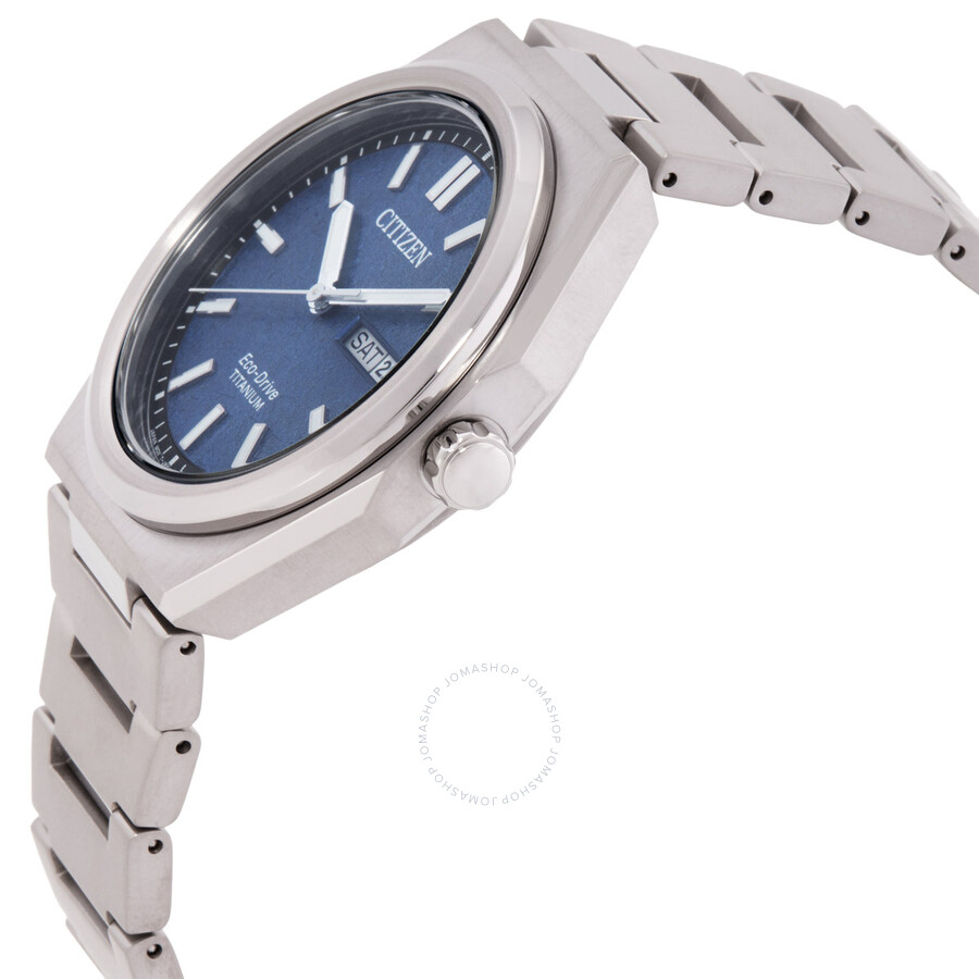 Citizen Zenshin Three-hand Blue Dial Men's Watch