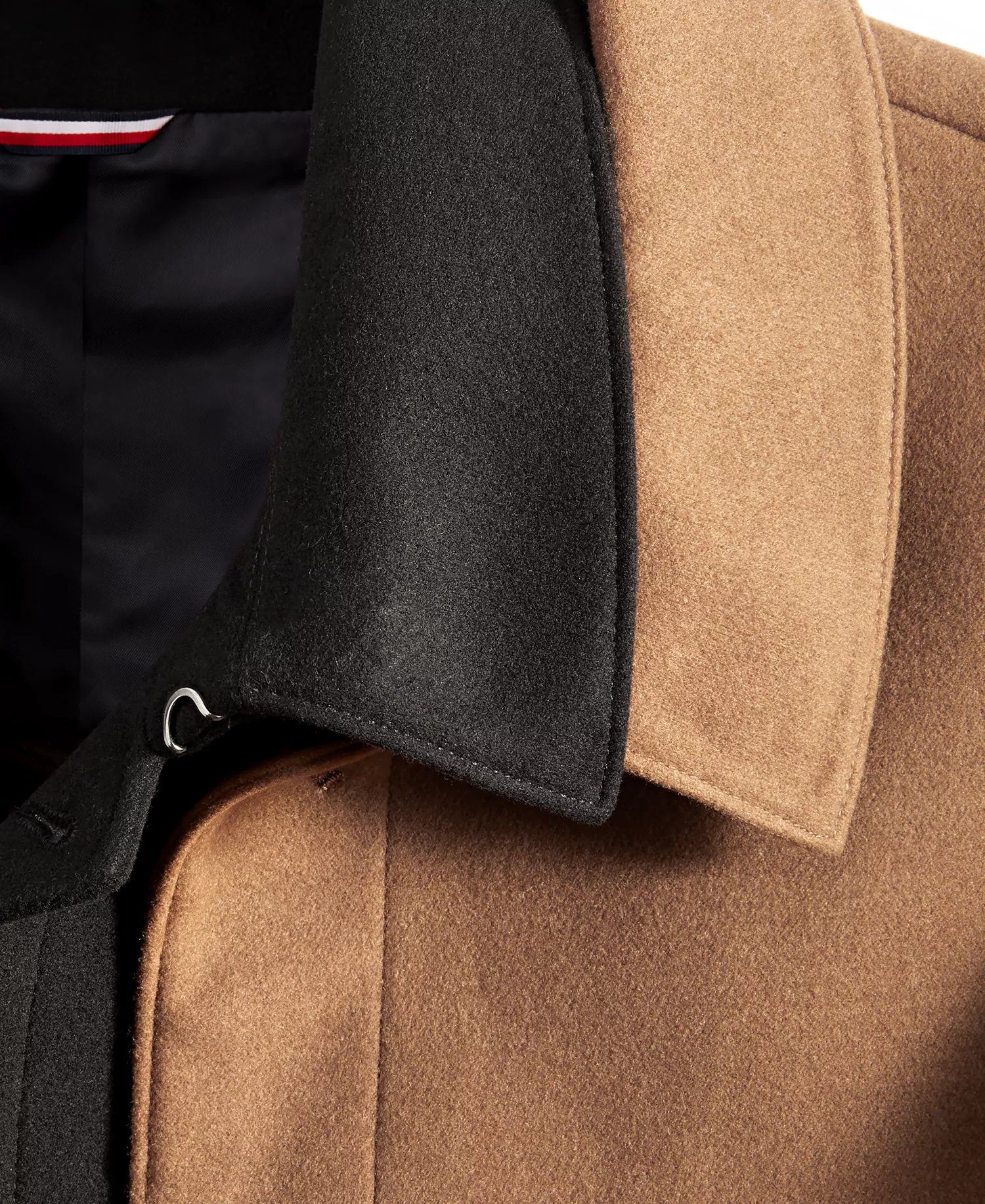 Men Classic Fit Car Coat - Black - 36R