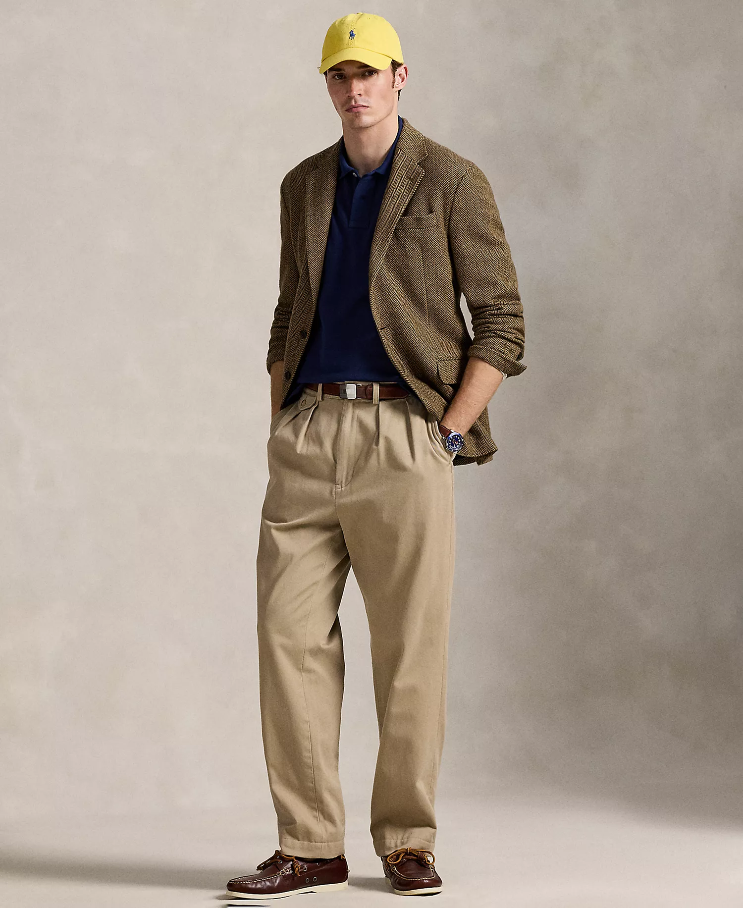 Men's Classic Fit Polo Shirt - Newport Navy/Heritage Bear - 2XL