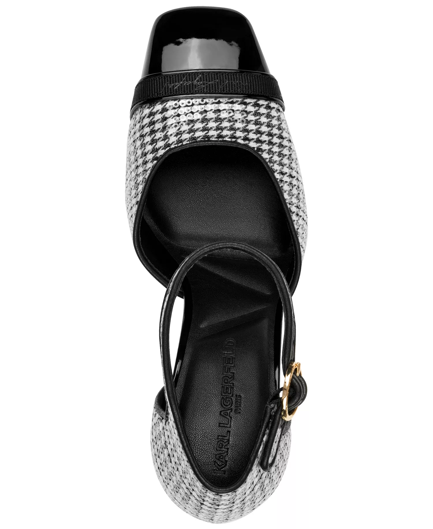 Women's Sapphira High Heel Pumps - Black/White - 5.5M