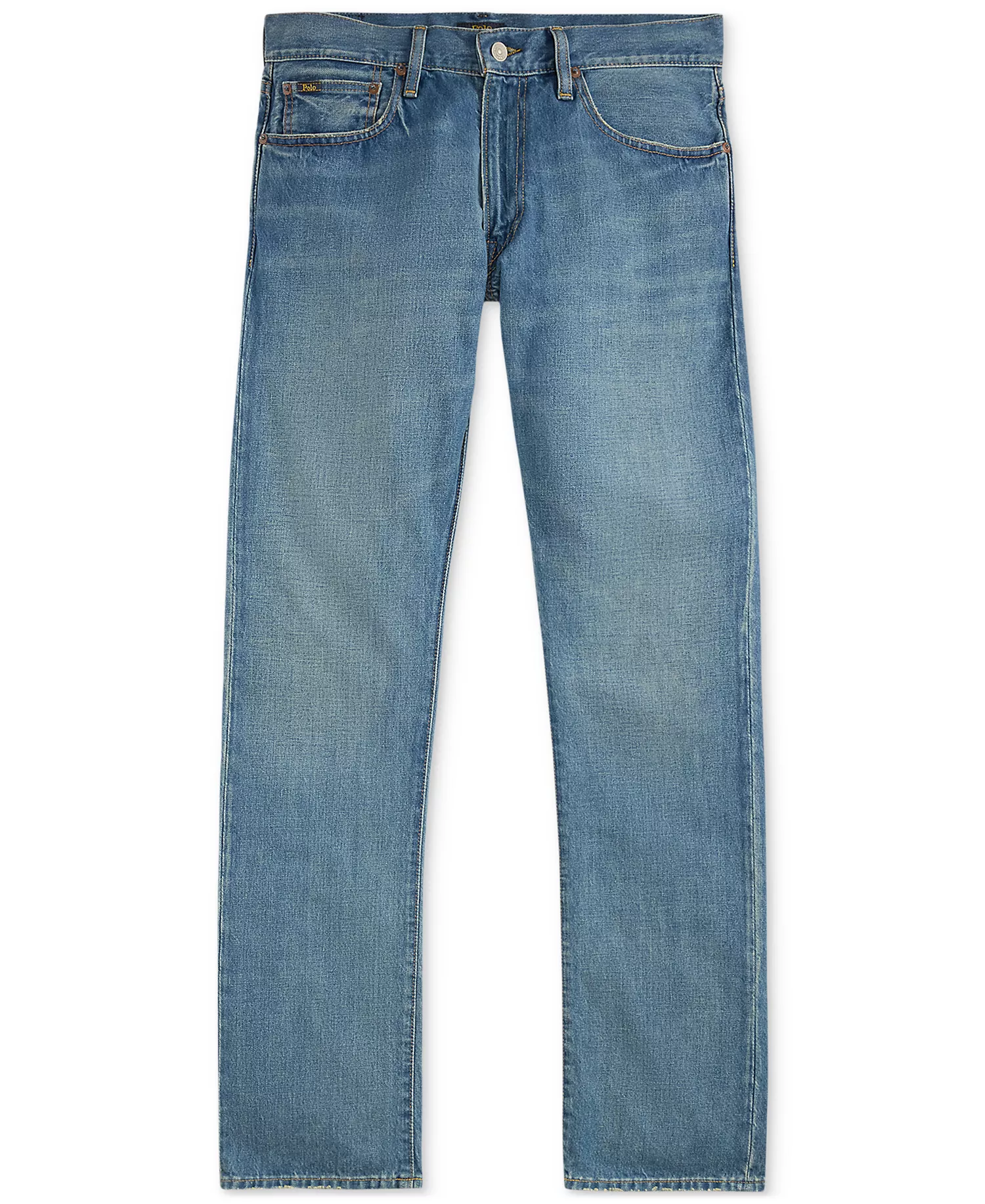 Men's Varick Slim Straight Indigo-Dyed Jeans - Robinson - 32x32