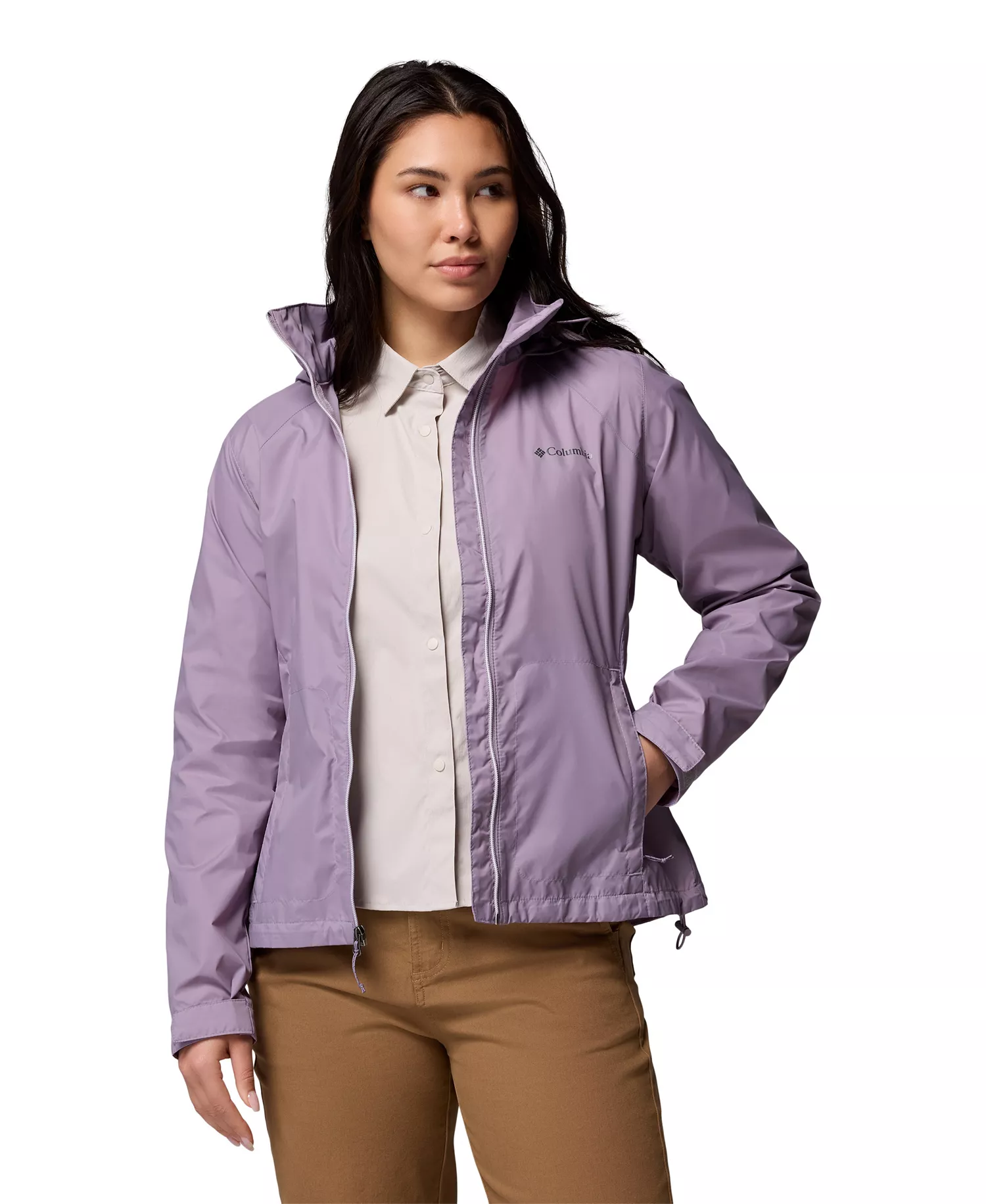 Women's Switchback IV Hooded Packable Jacket - Marine Light - L