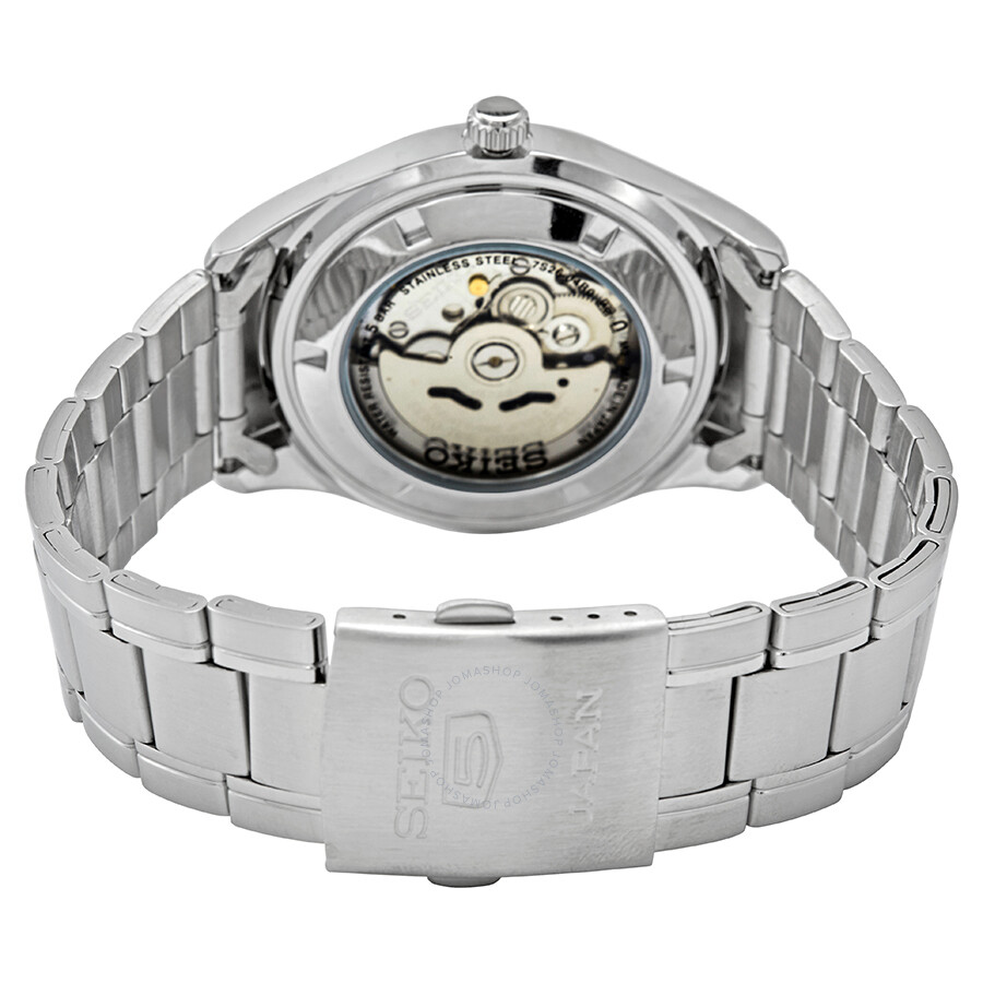 Seiko 5 Automatic Black Arabic Dial Men's Watch