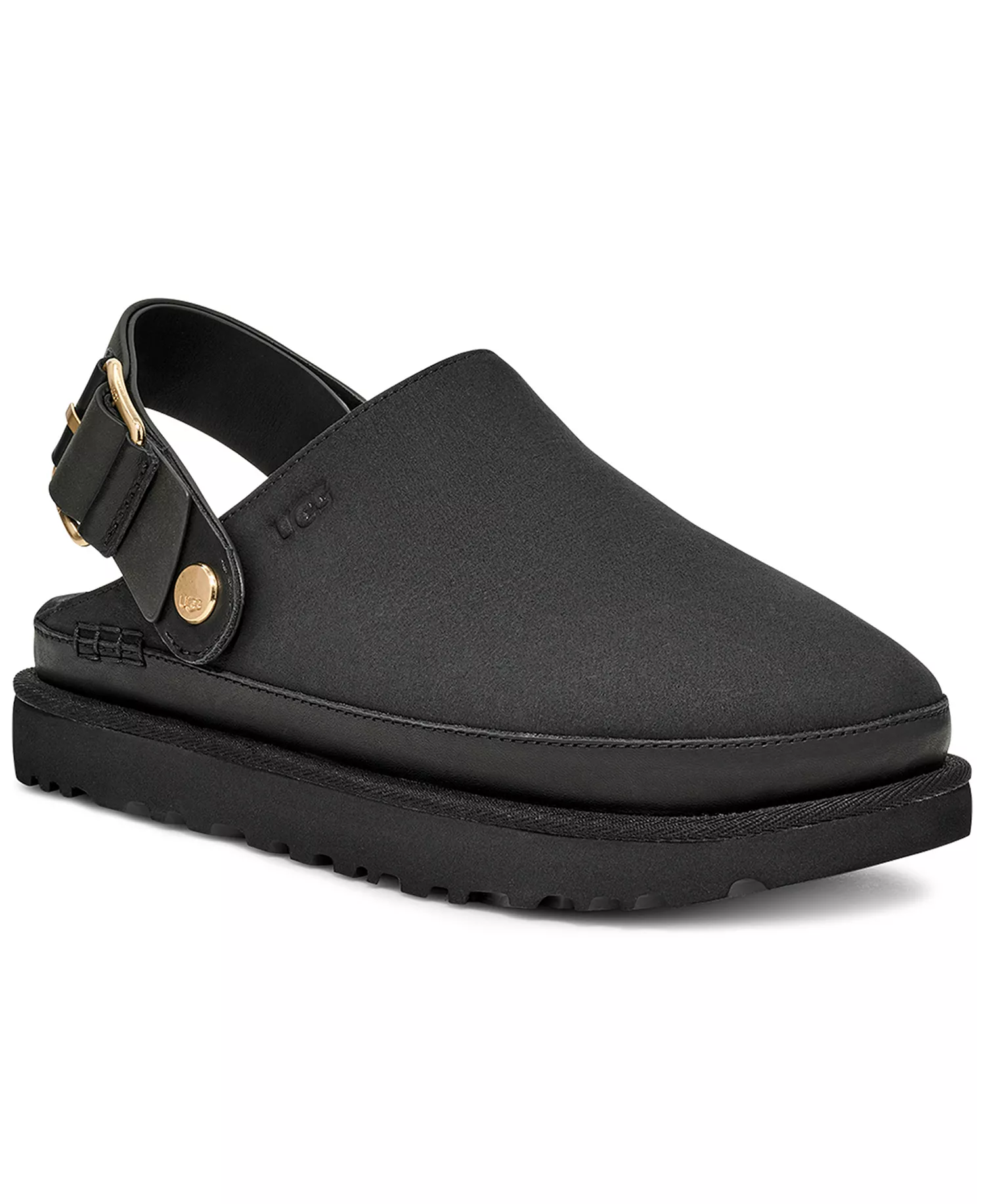 Women's Goldenstar Villa Round Toe Clogs - Black - 10M