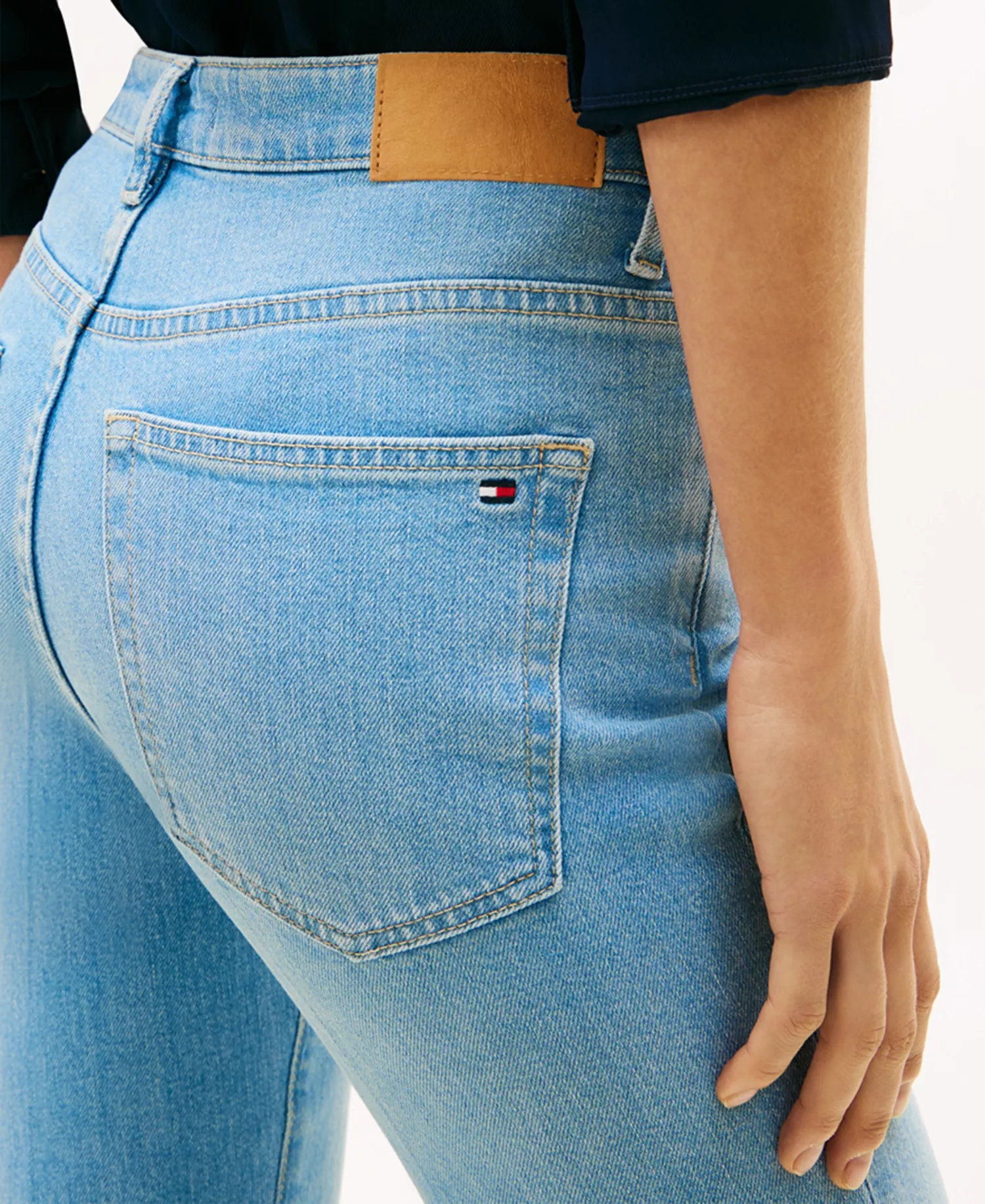 Women's Denim Bootcut Jeans - Light Blue - 10