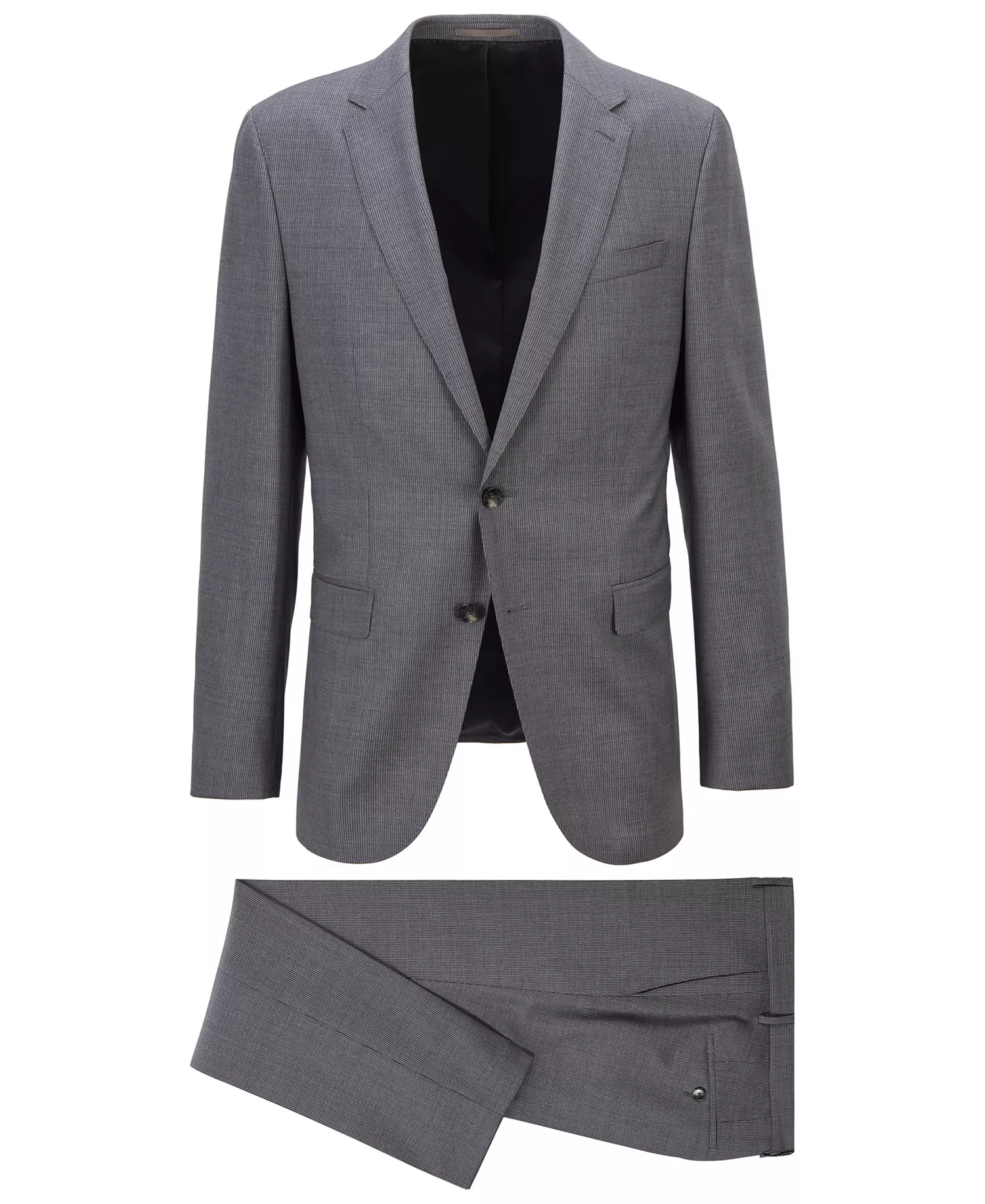 Men's Novan6/Ben Slim-Fit Suit - Medium Grey - 42R