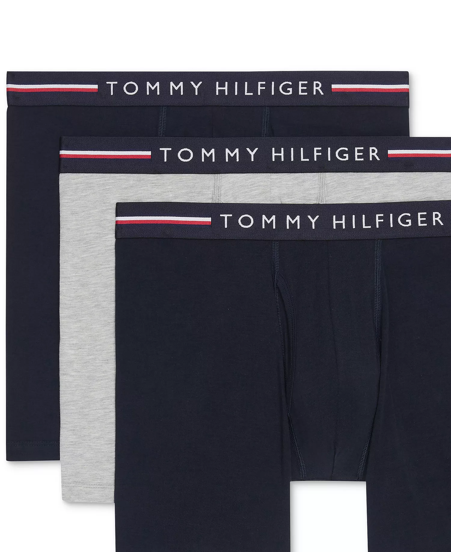 Men's All Day Comfort Boxer Briefs, 3-Pack - Desert Sky/ Gray Heather/desert Sky - L