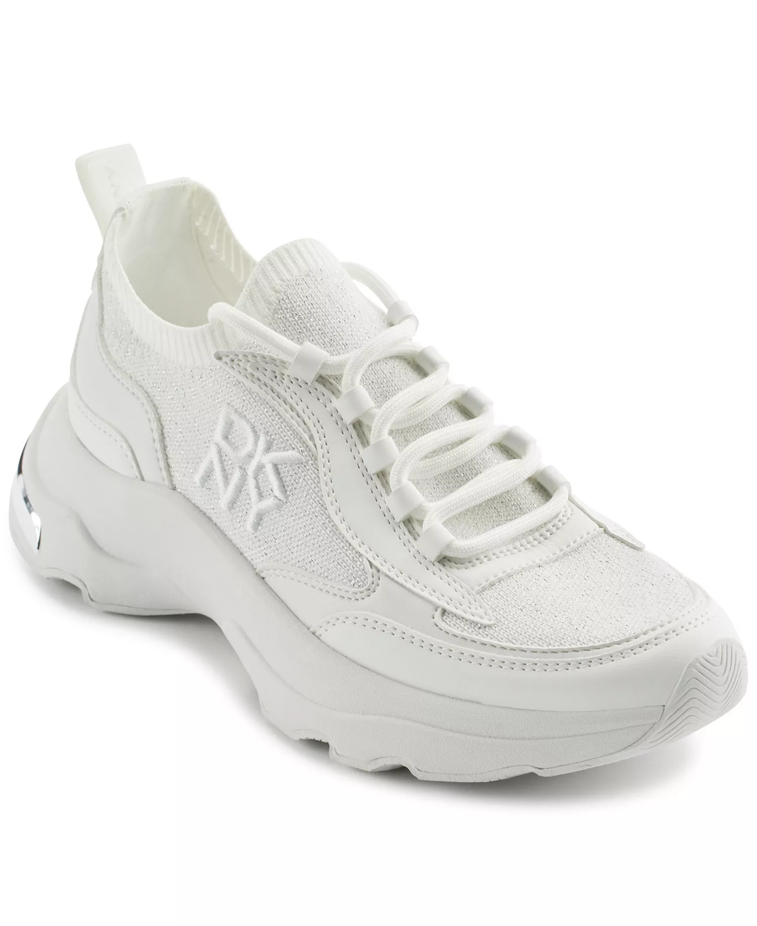 Women's Jami Lace-Up Sneakers - Bright White - 10M