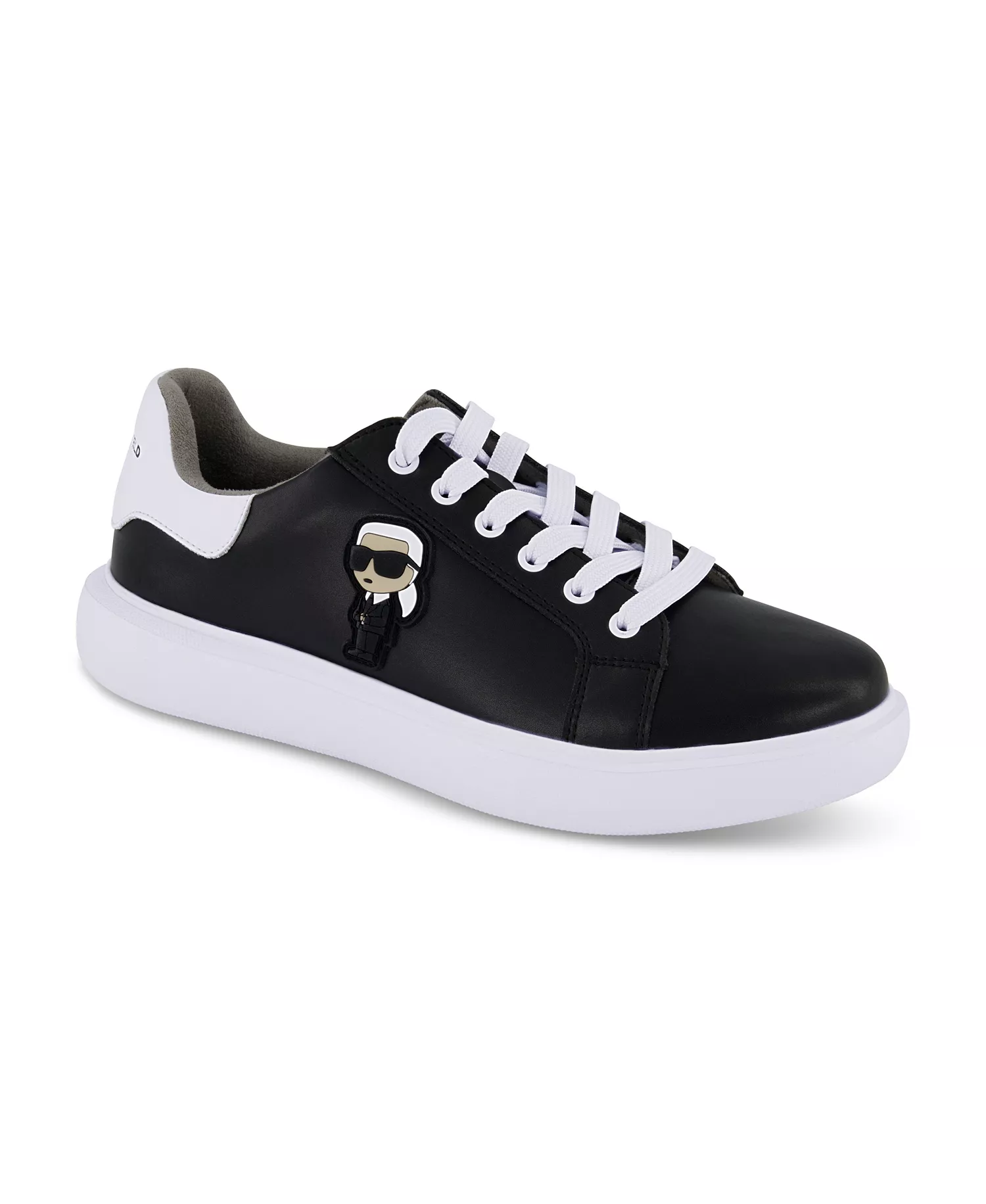 Men's Karl Patch Sneakers - Black - 10