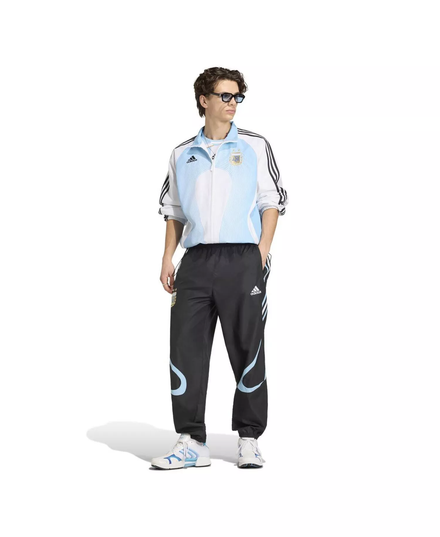 Men's White Argentina National Team 2006 Bringback Full-Zip Track Jacket - White - 2XL