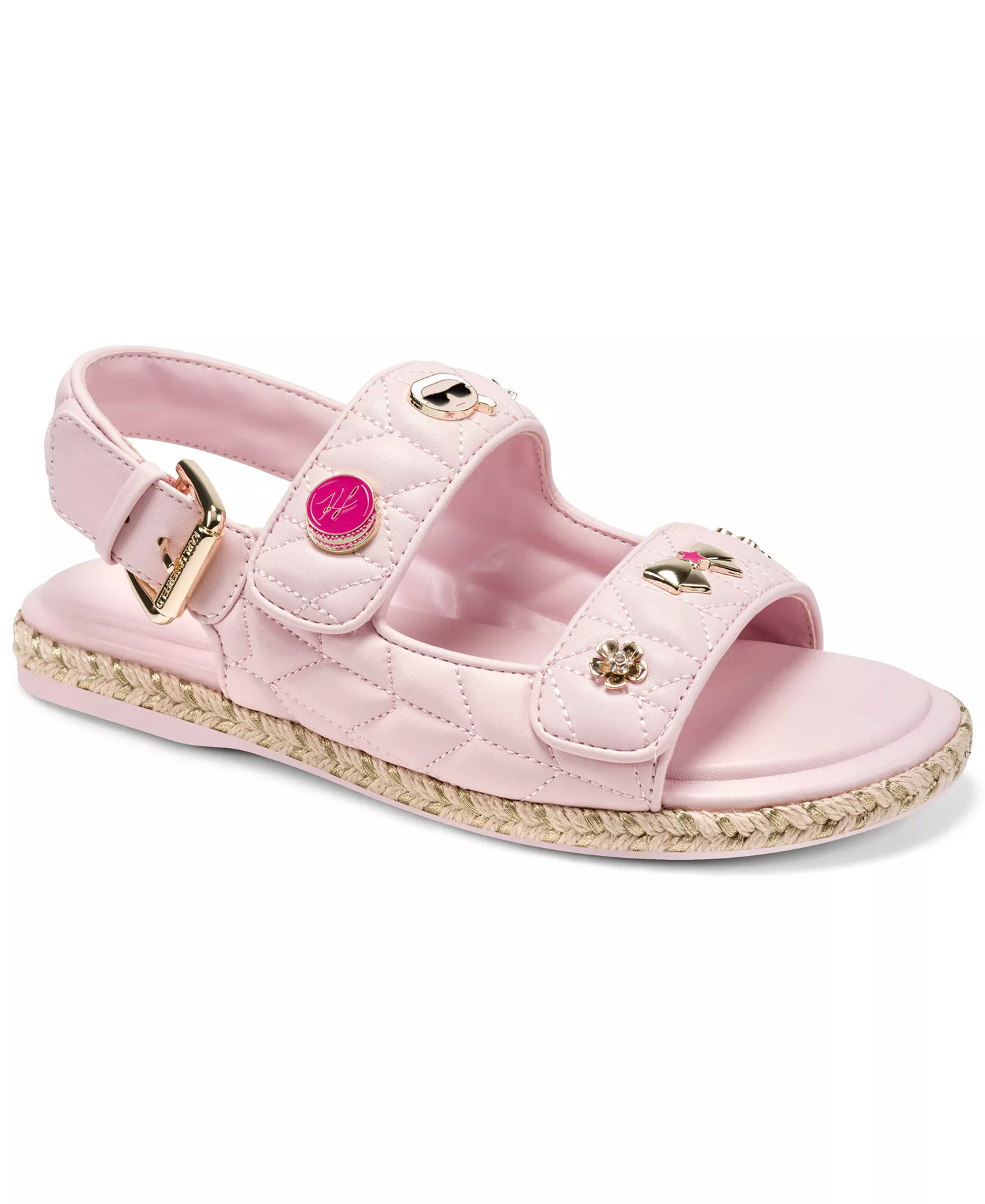 Women's Charlay Macaron Buckle Sandals - Light Blush - 10