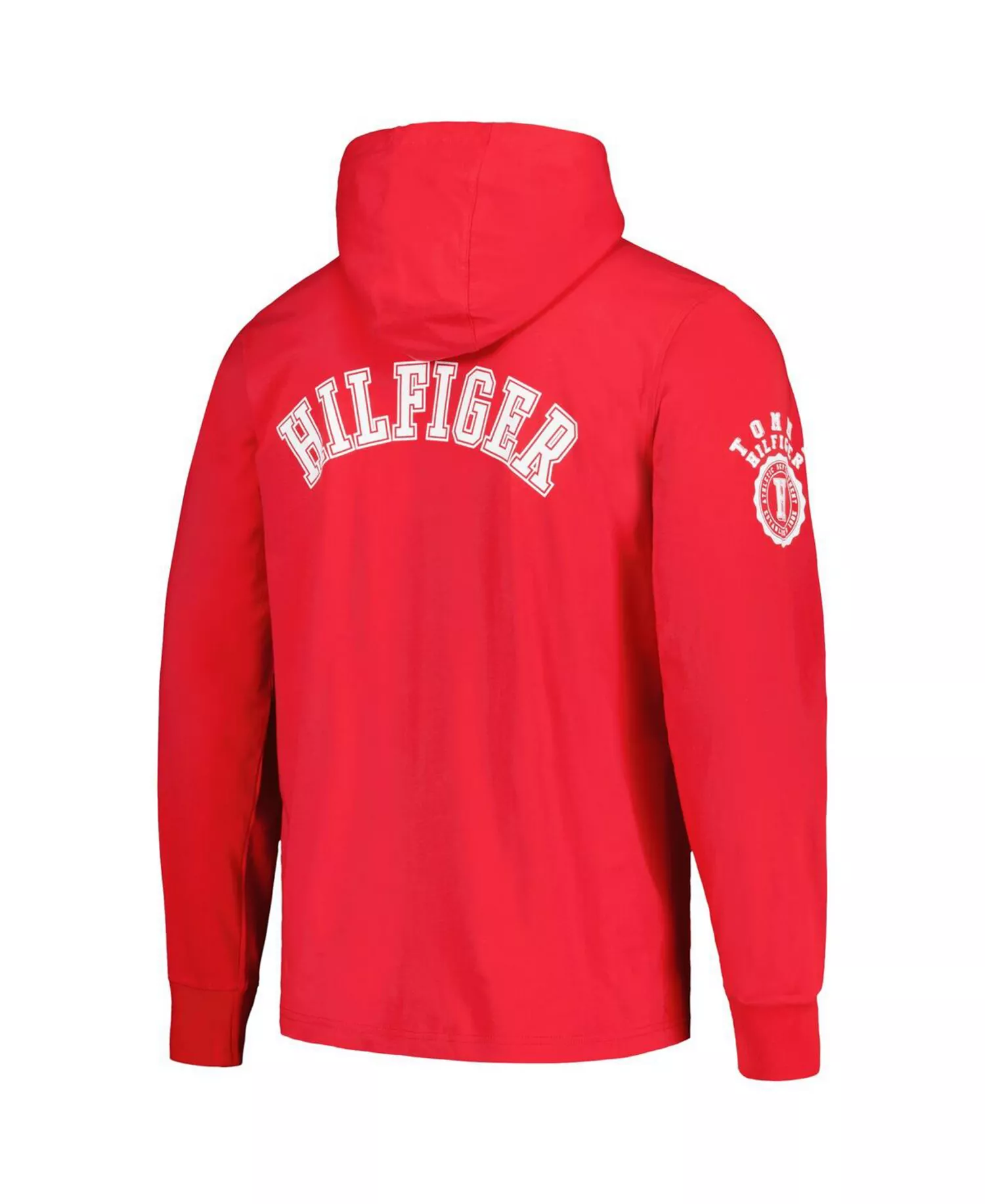 Men's Red Kansas City Chiefs Morgan Long Sleeve Hoodie T-shirt - Red - 2XL