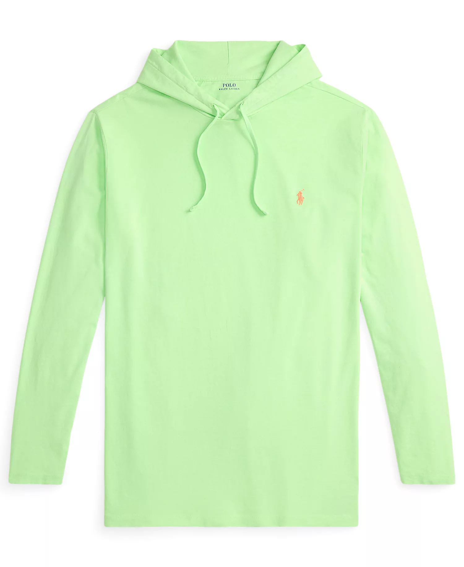 Men's Big & Tall Long-Sleeve Hooded T-Shirt - Cruise Lime - 2LT