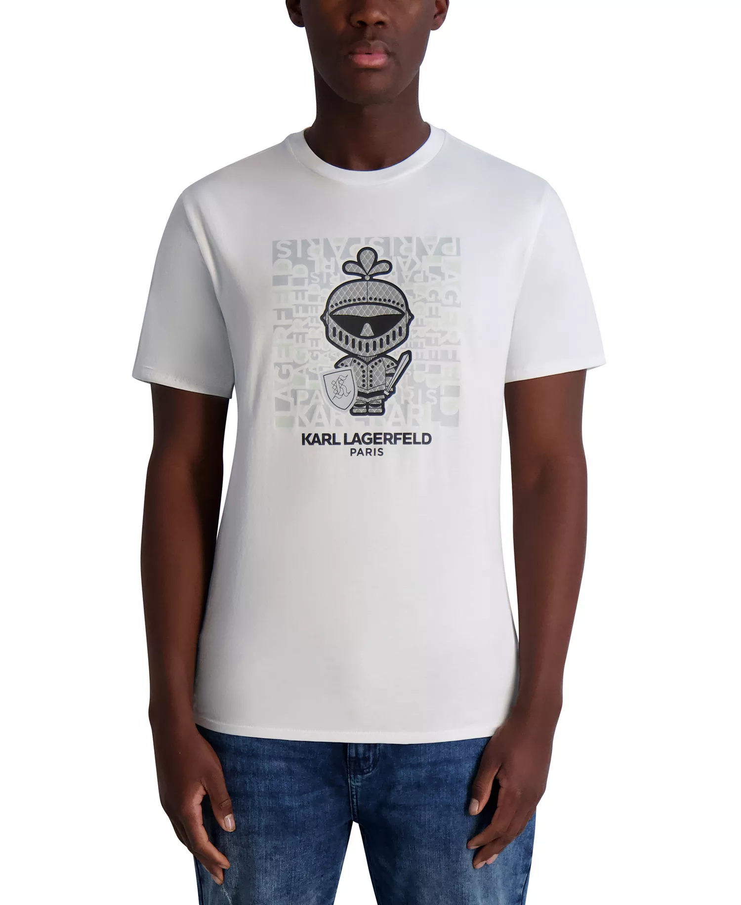 Men's Armor Graphic T-Shirt - White - L