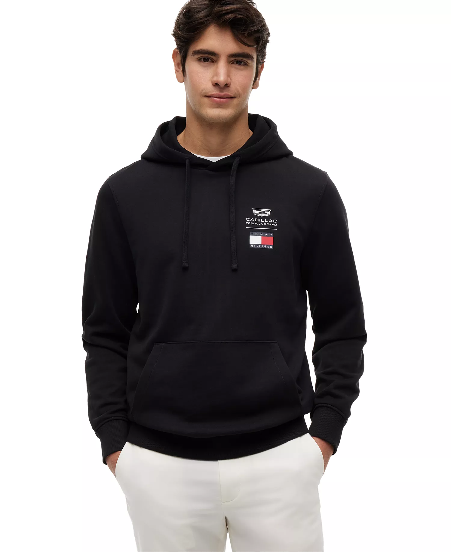 x Cadillac F1® Men's Logo Regular-Fit Hoodie - Black - M