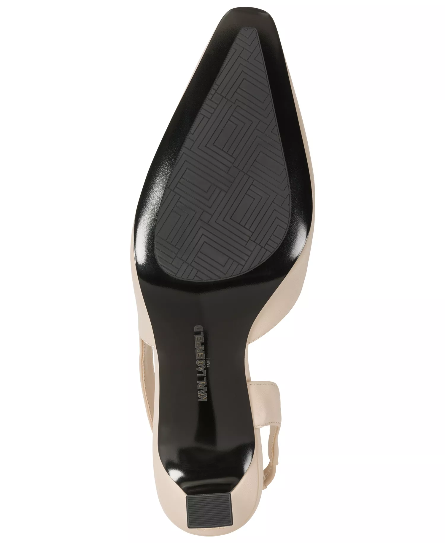 Women's Sheenz Slingback Pumps - Beige - 10