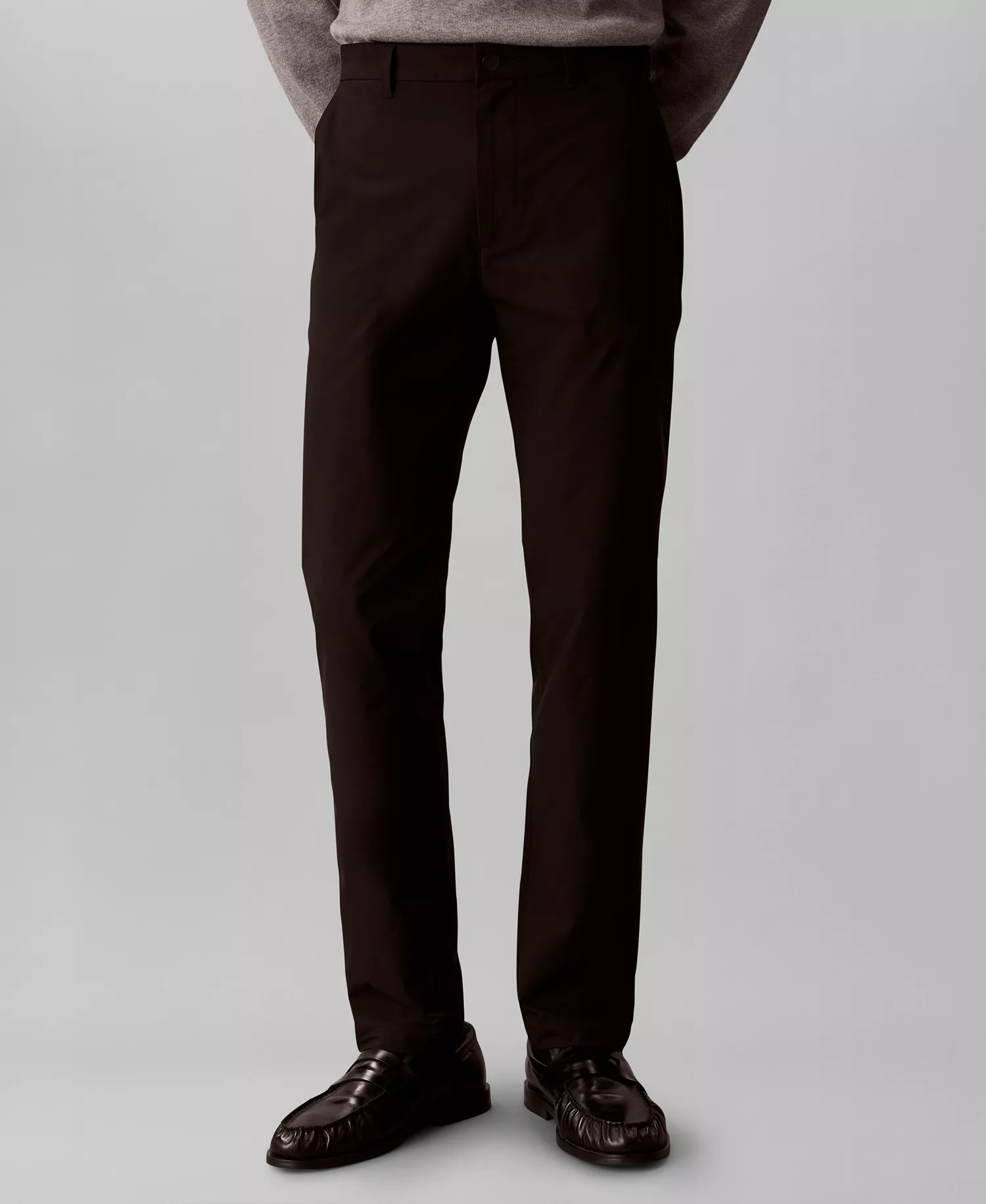 Men's Slim-Fit Tech Stretch Pants - Black - 29x30