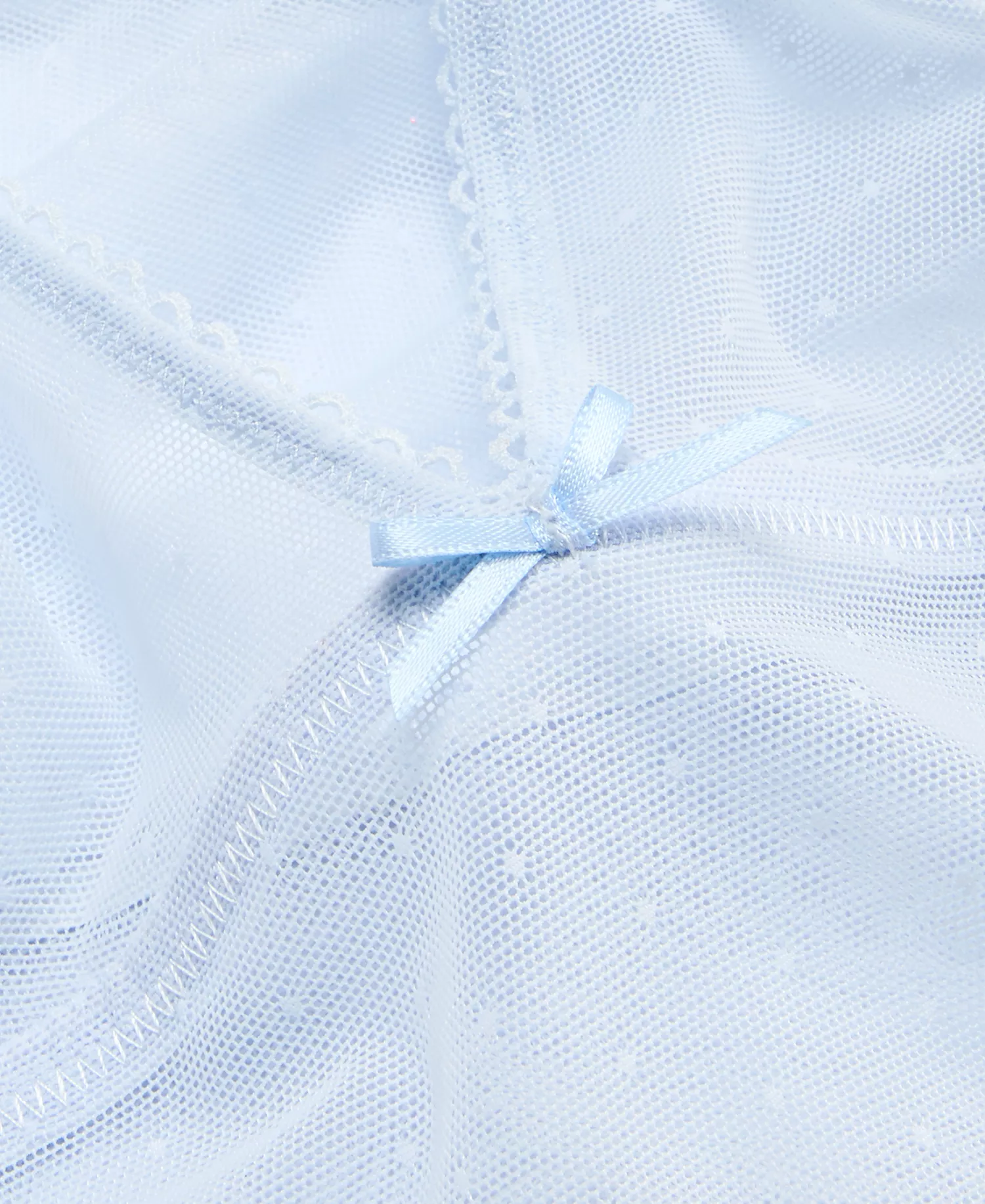 Women's Dot Mesh Flutter Bodysuit, Macy's Exclusive - Cielo - L