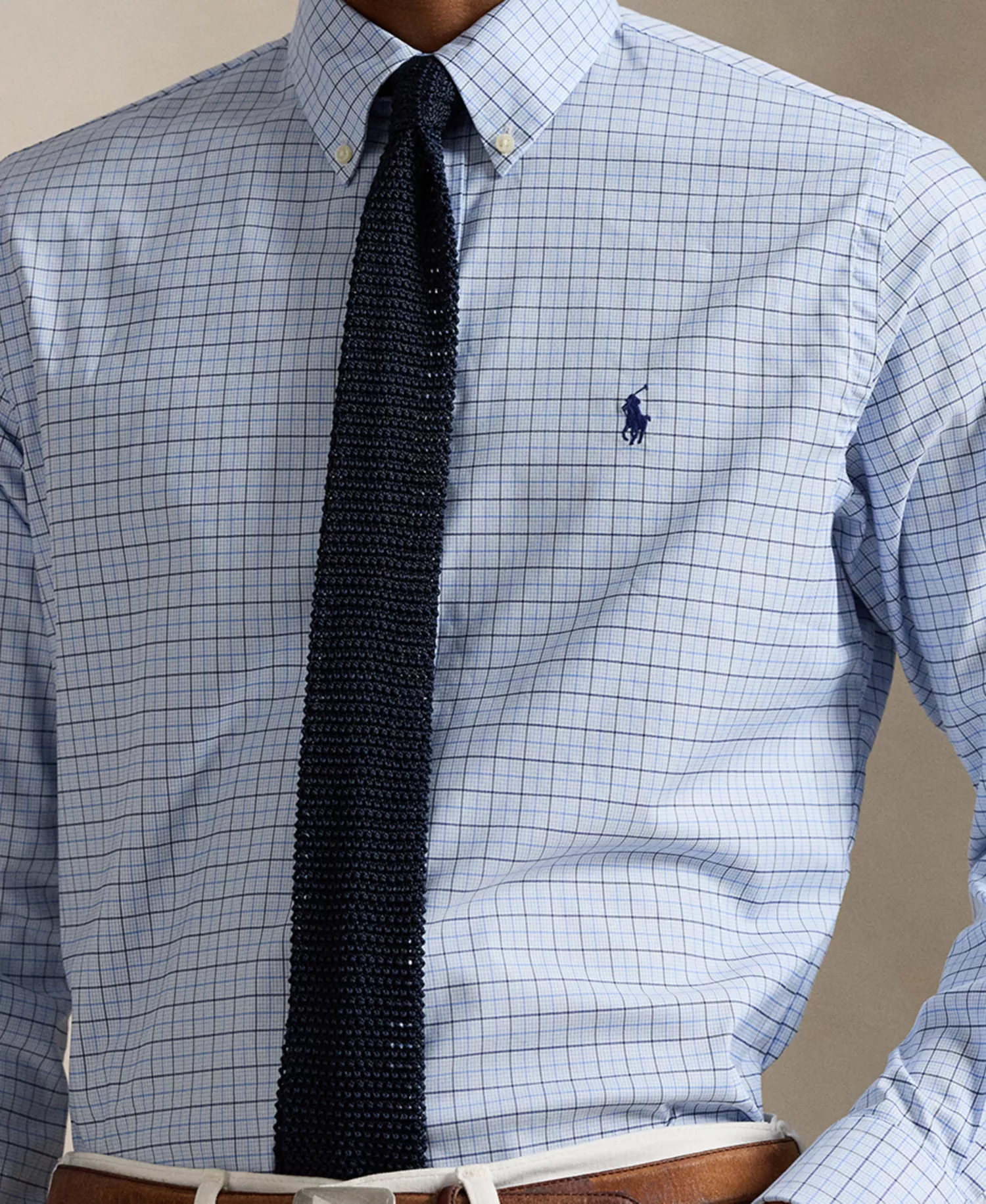 Men's Classic-Fit Performance Shirt - Blue Multi - 2XL