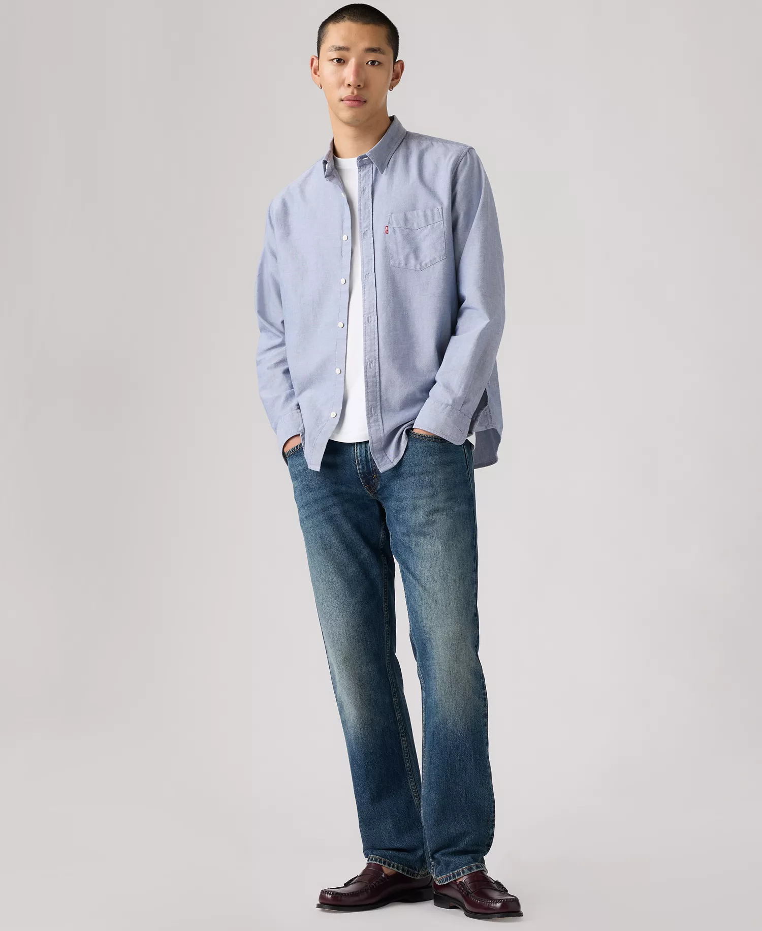 Men's Big and Tall 559 Relaxed Straight Ease Jeans - Denim De Jour - 34