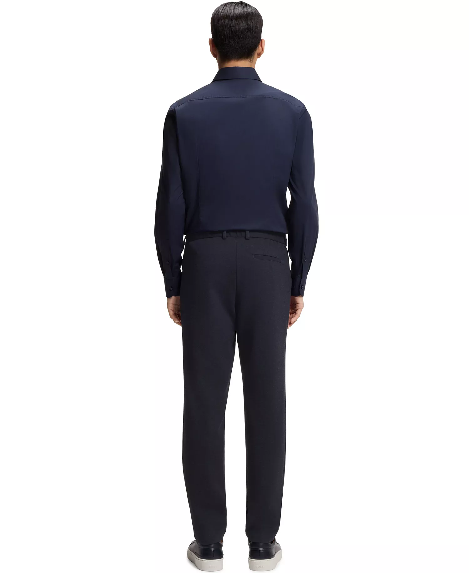 Men's Performance-Stretch Slim-Fit Pants - Dark Blue - 28R