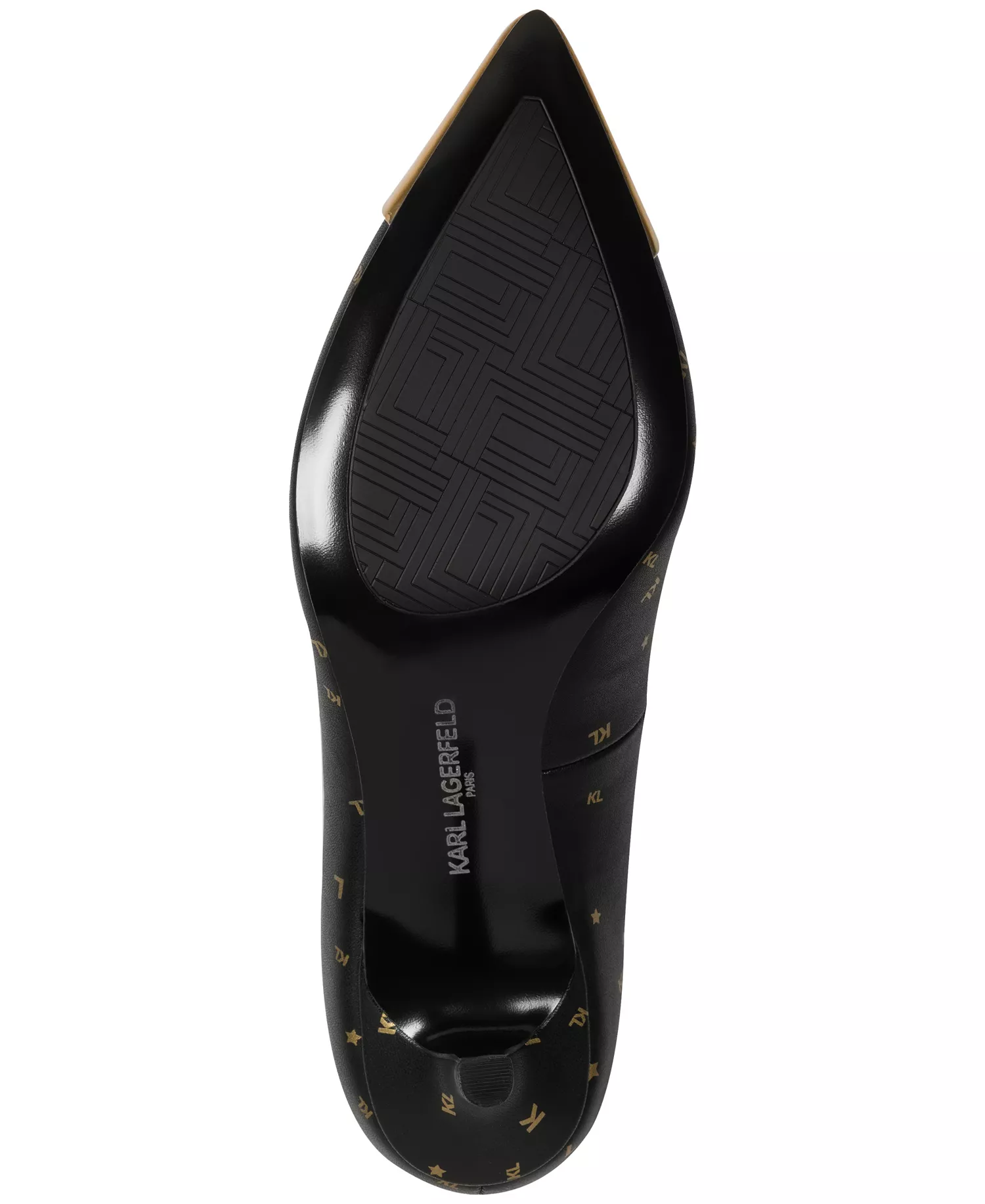 Women's Riaz Mid Pumps - Black/Gold - 5