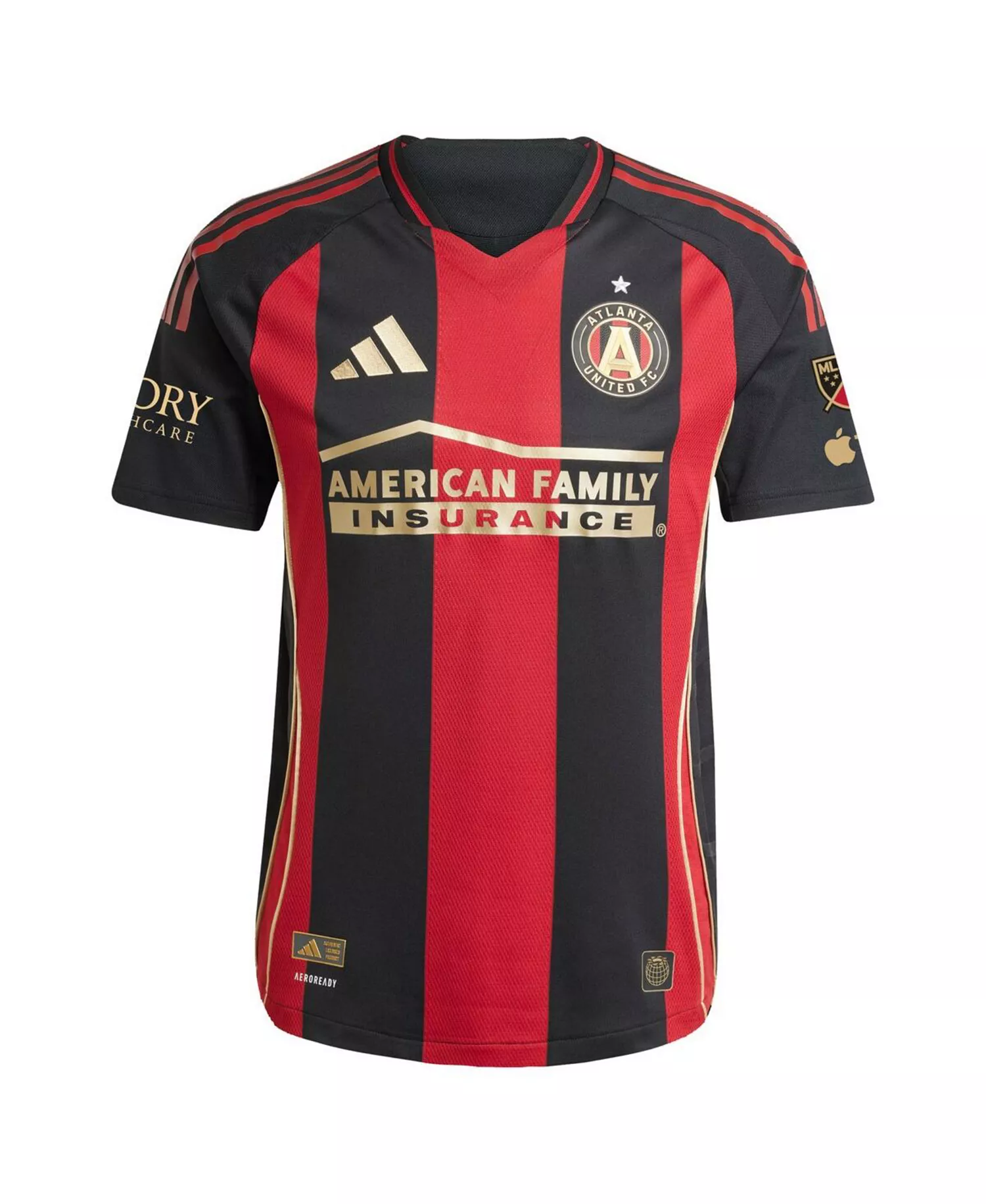 Men's Miguel Almiron Black Atlanta United FC 2025 The Connector Authentic Player Jersey - Black - 2XL