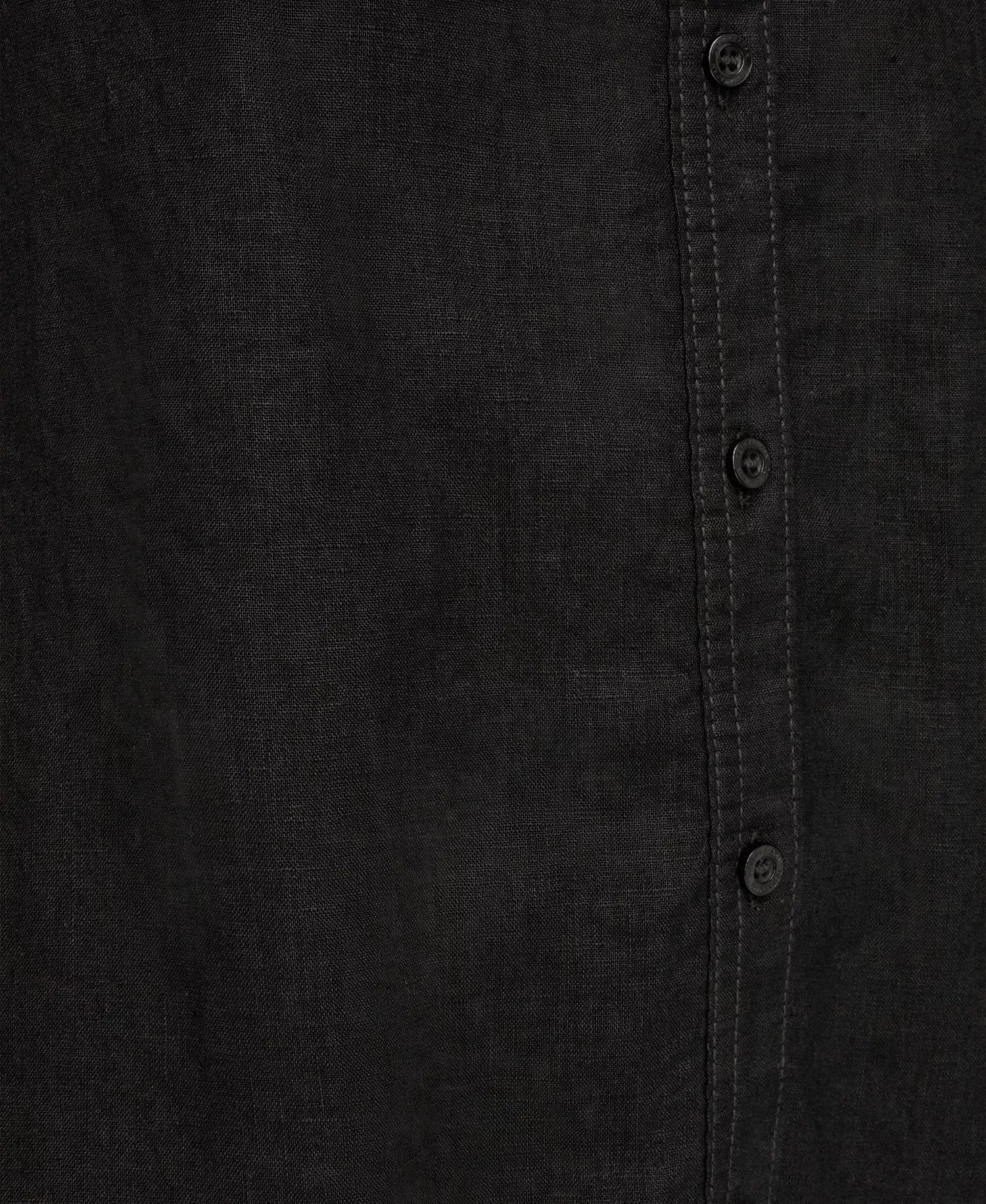 Women's Button-Down Shirt - Black - L