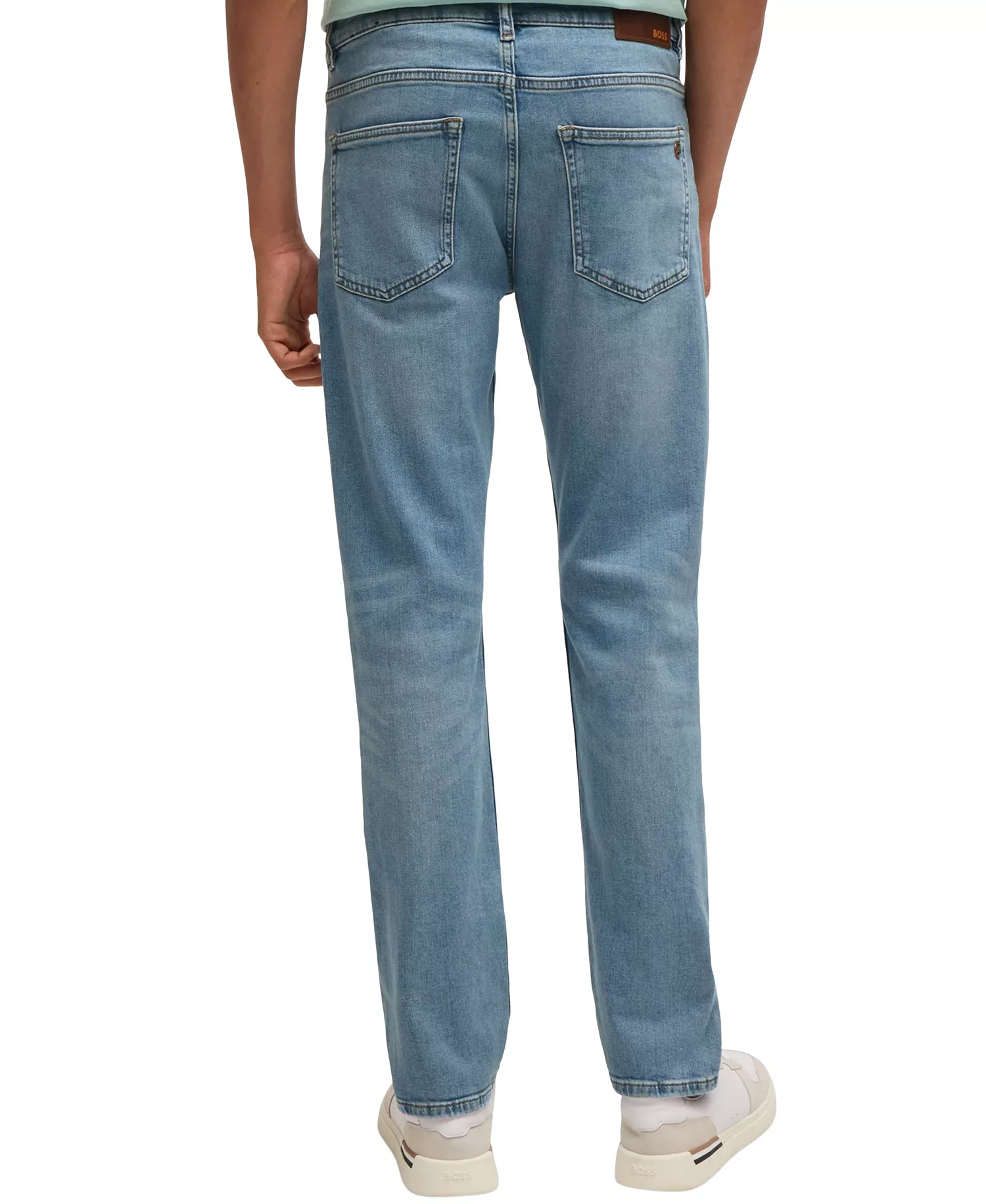 Men’s Delaware Slim-Fit Bright-Blue Jeans - Open Blue - 32 - 30