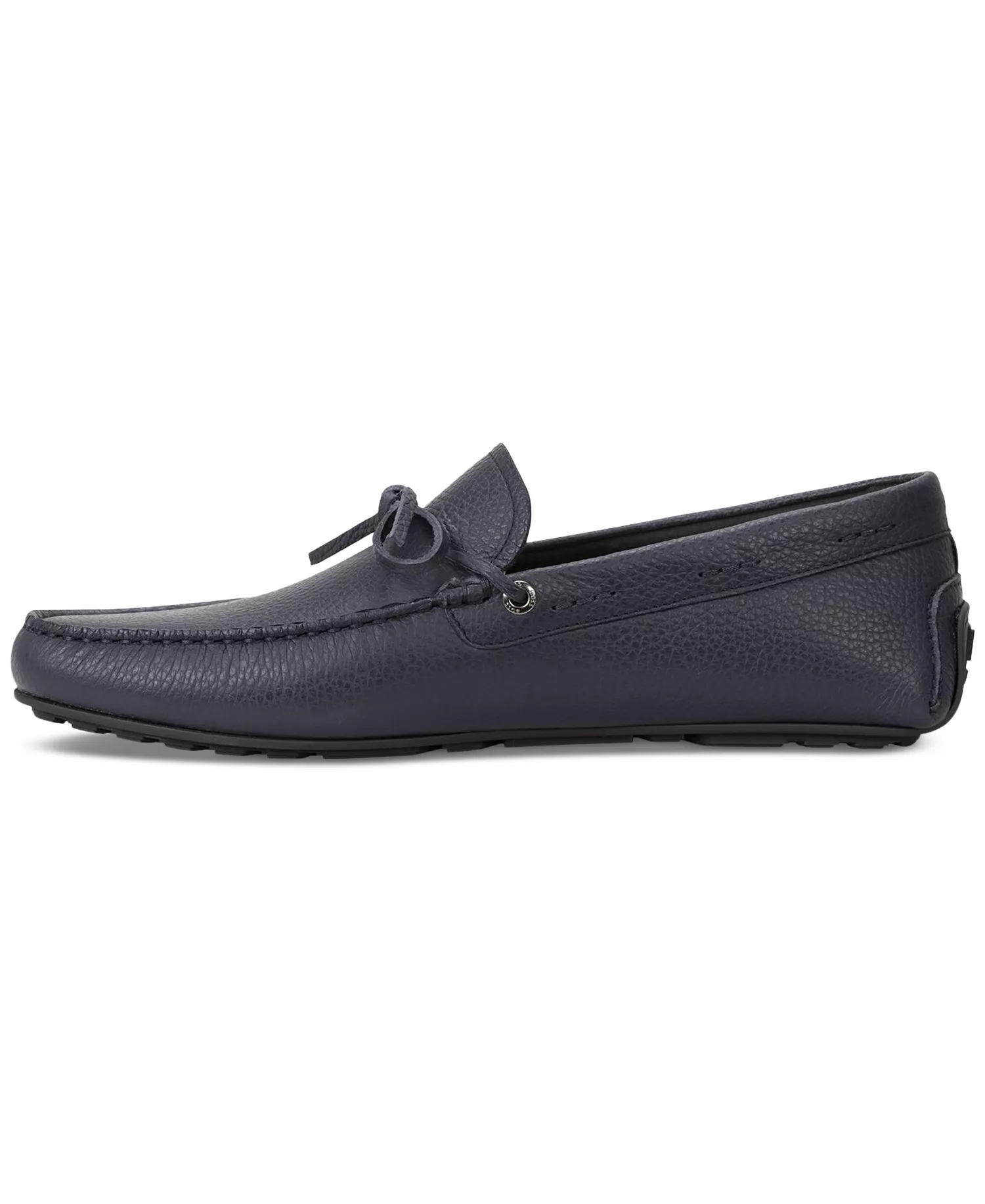 Men's Noel Moccasin Slip-On Driving Loafers - Dark Blue - 11M