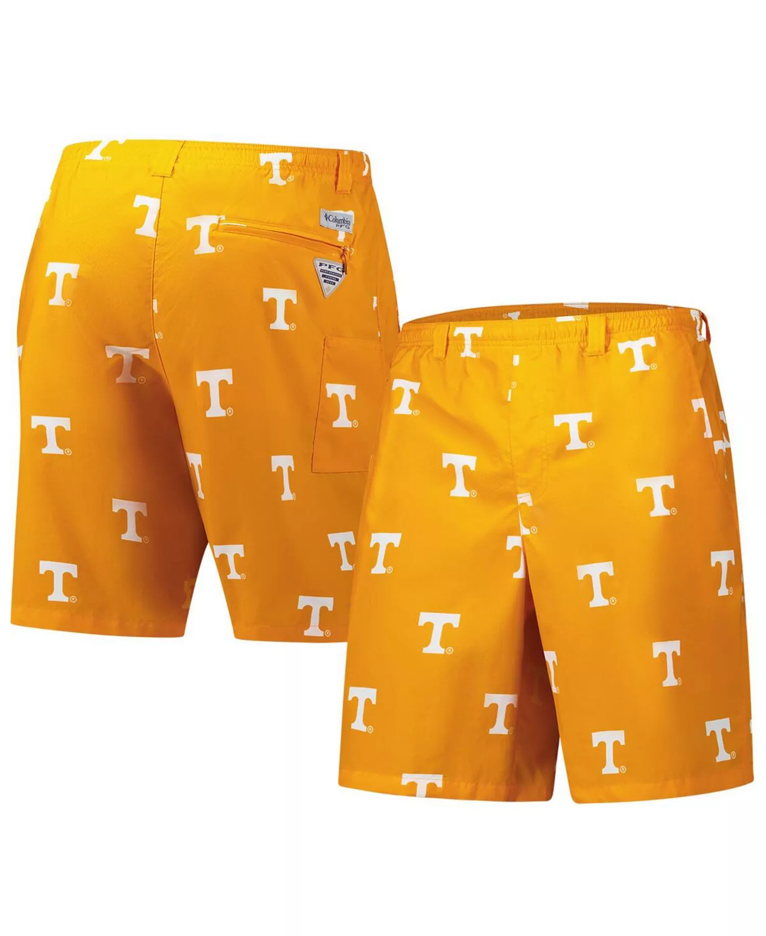 Men's Tennessee Orange Tennessee Volunteers PFG Back Cast III Omni-Shade Shorts - Tennessee Orange - M