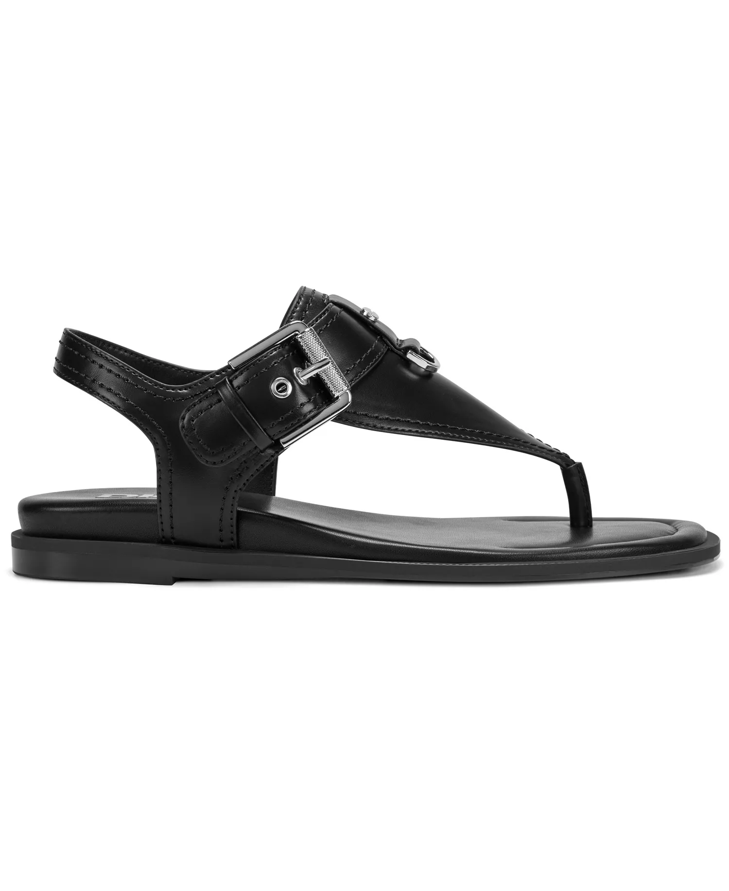 Women's Cassiane Thong Flat Sandals - Black - 10M