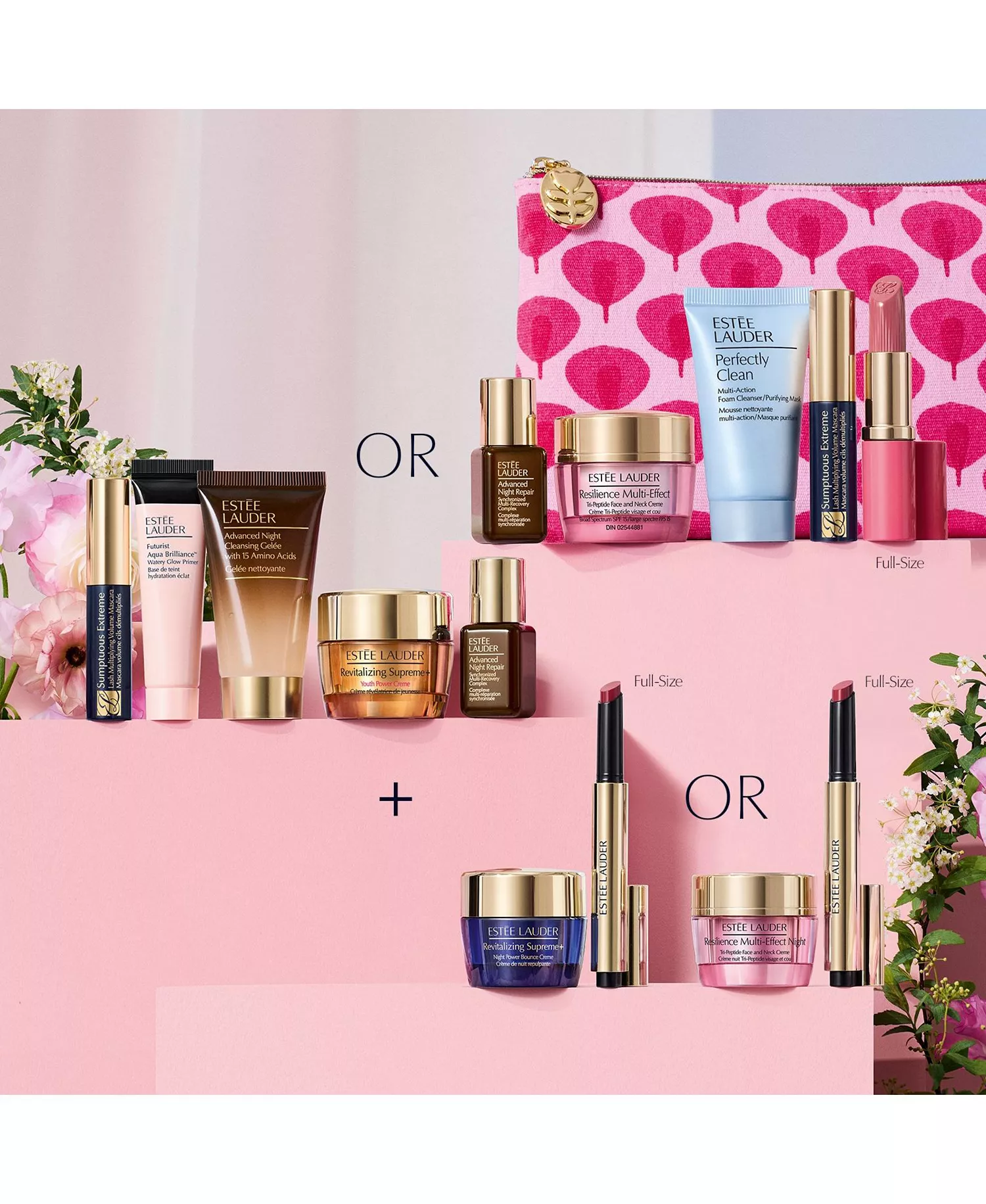 Spend $90, Get More! Choose a FREE Night Essentials Duo with any $90 Estée Lauder purchase (Up to a $230 Value!) - Resilience Night Duo - No Size