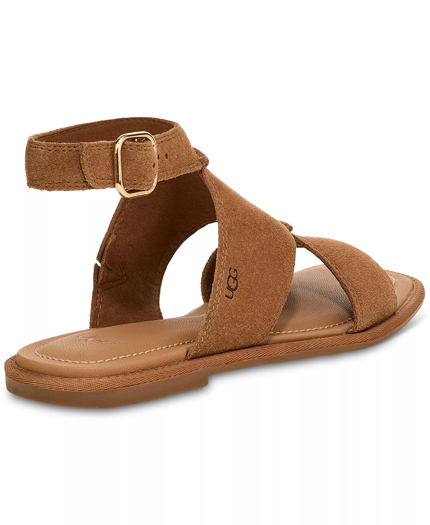 Women's Delray Ankle-Strap Sandals - Chestnut - 8.5M